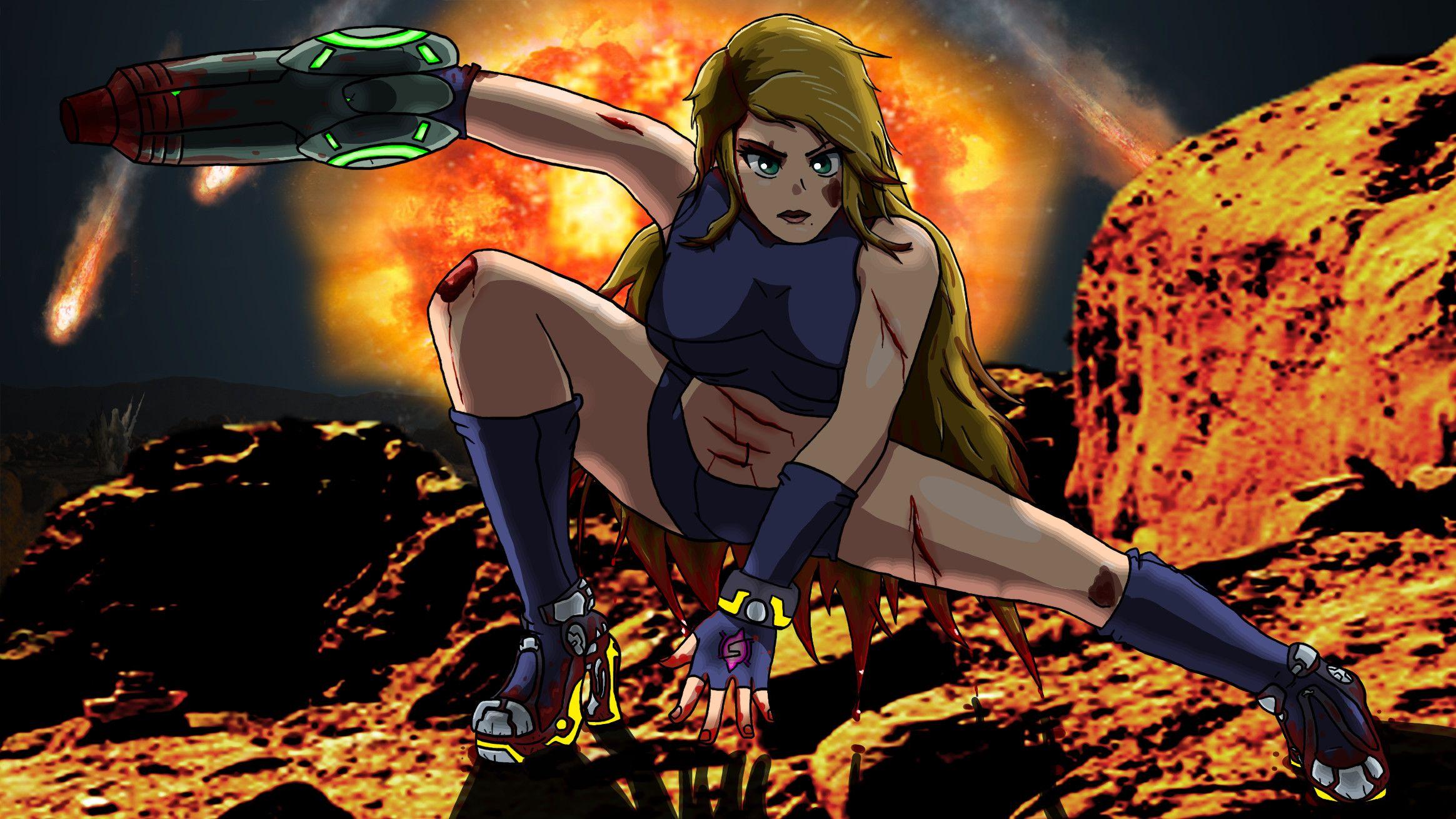 2329x1310 Metroid Fusion Wallpaper
