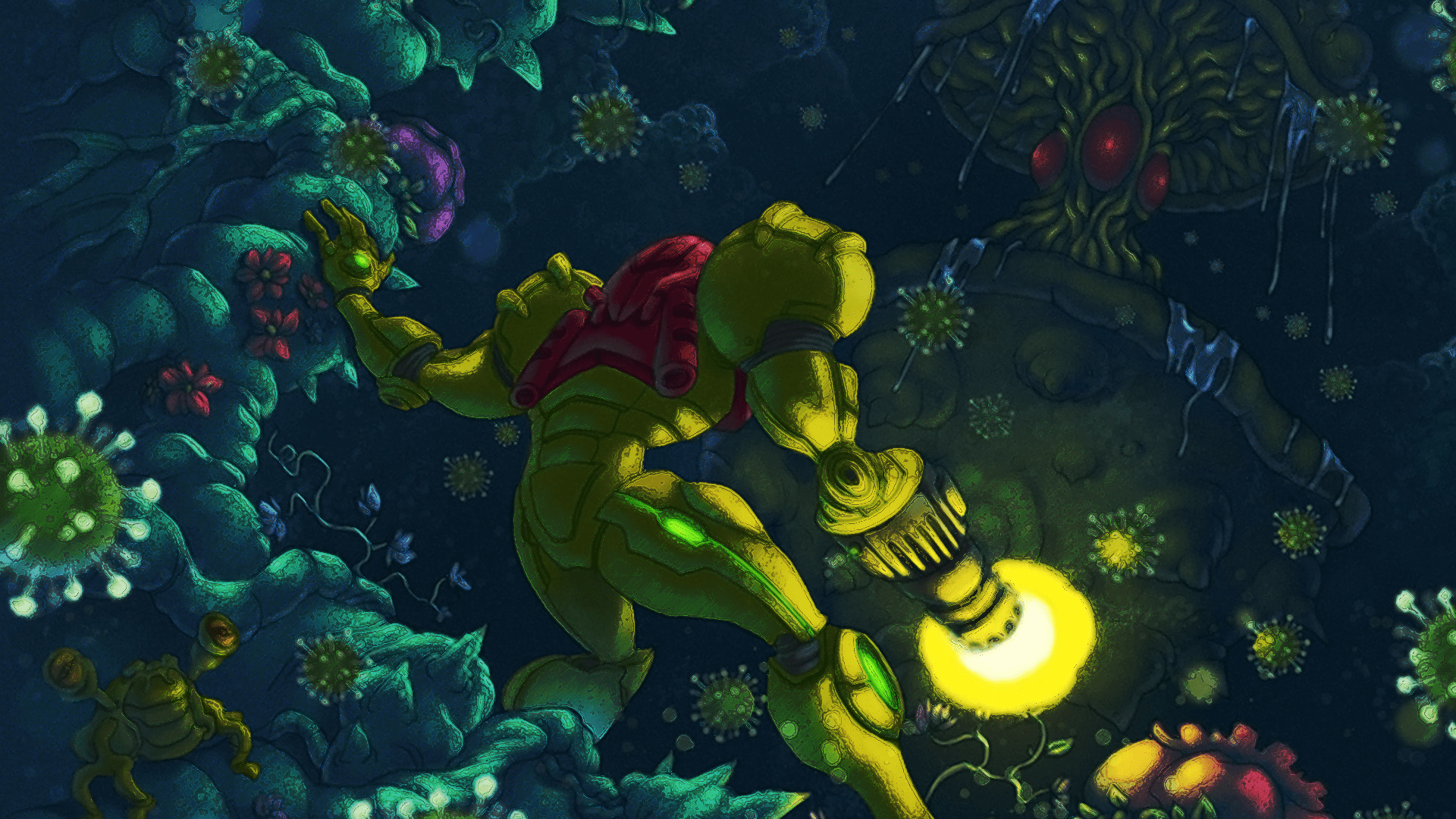 1920x1080 Metroid Wallpaper