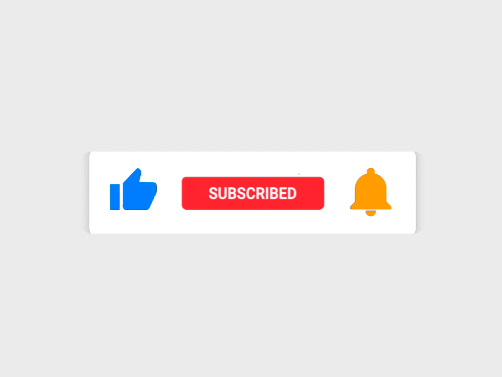 1600x1200 Like. Subscribe. Bell by Denys on Dribbble