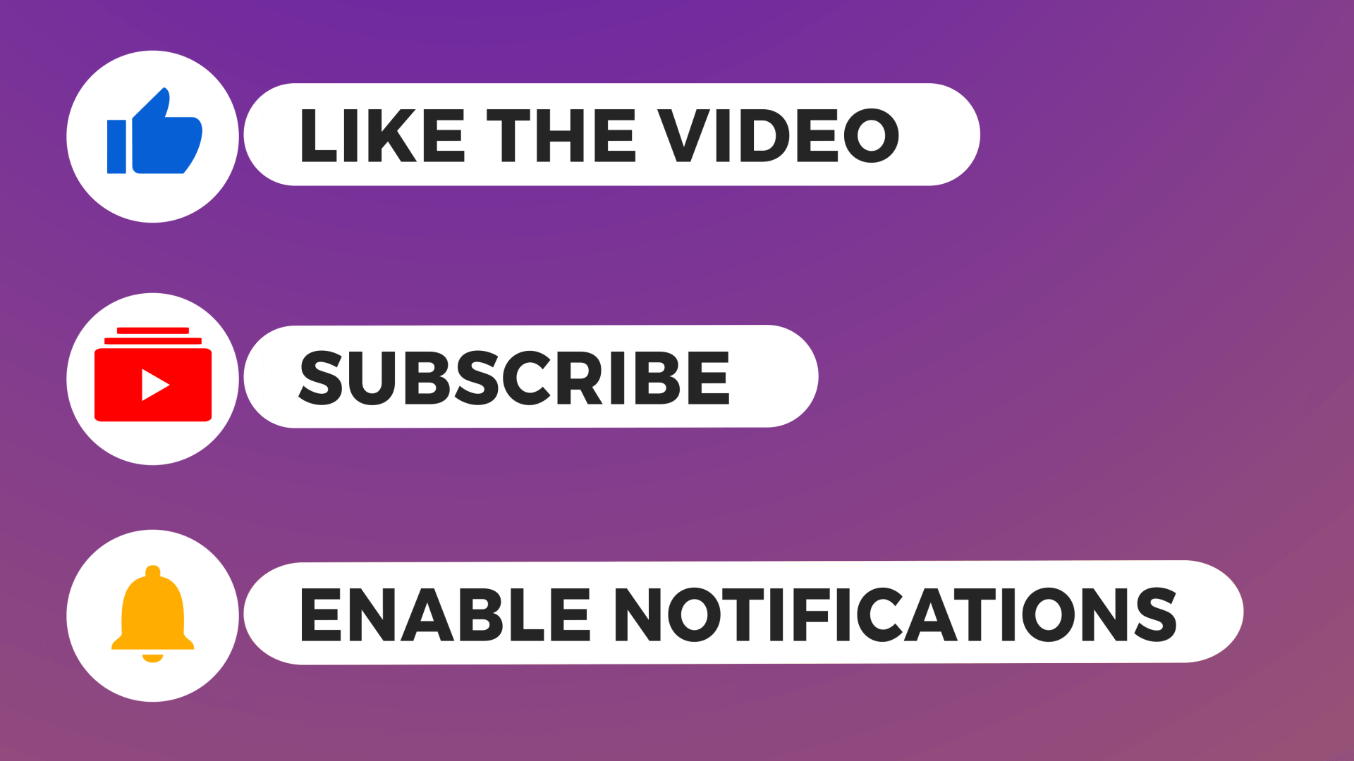 1920x1080 Subscribe Memos YouTube Overlays