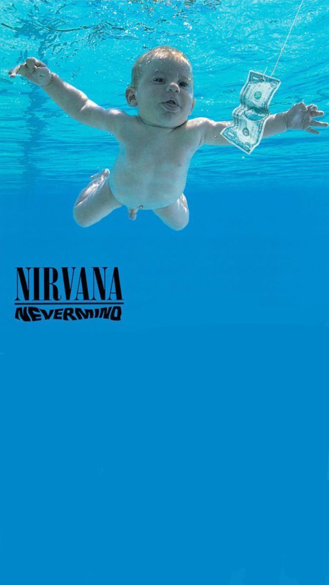 675x1200 Nirvana Album Wallpaper