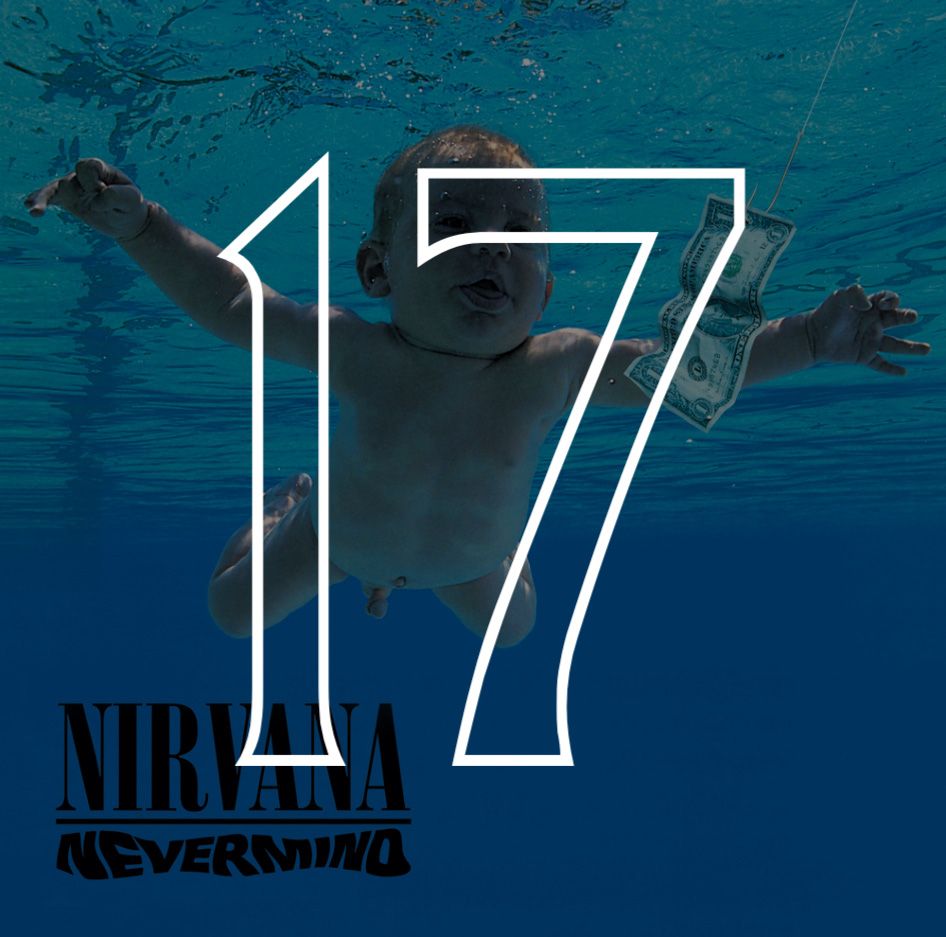 946x937 17: Nirvana, Nevermind (1991)