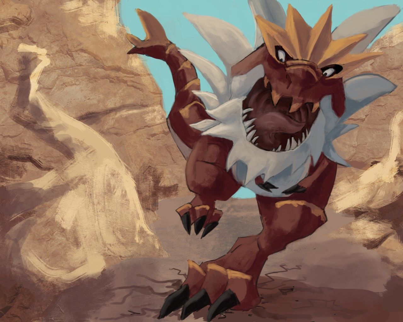 Tyrantrum Wallpapers - Top Free Tyrantrum Backgrounds - WallpaperAccess