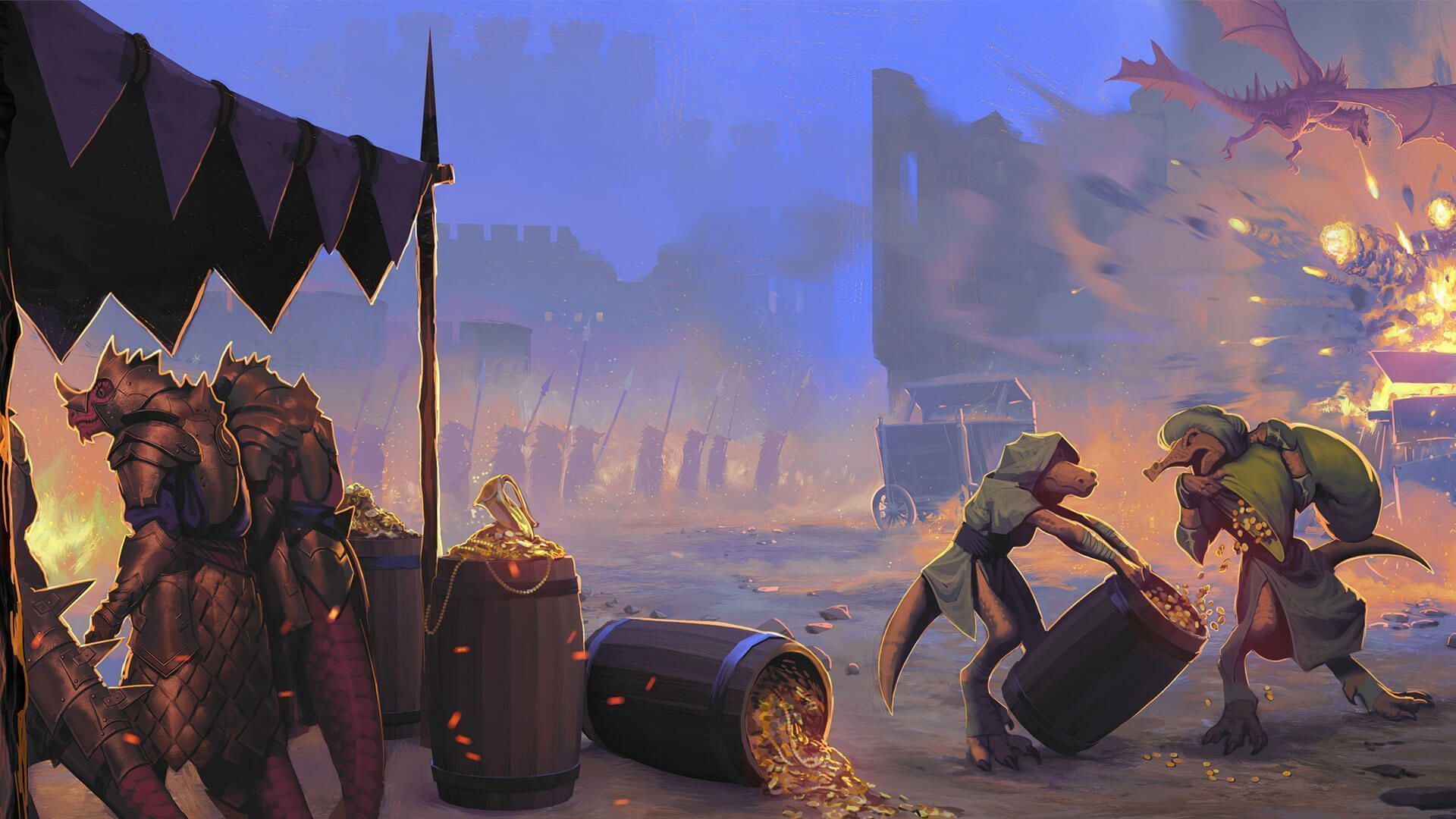 1920x1080 Draconian Academe: A Background