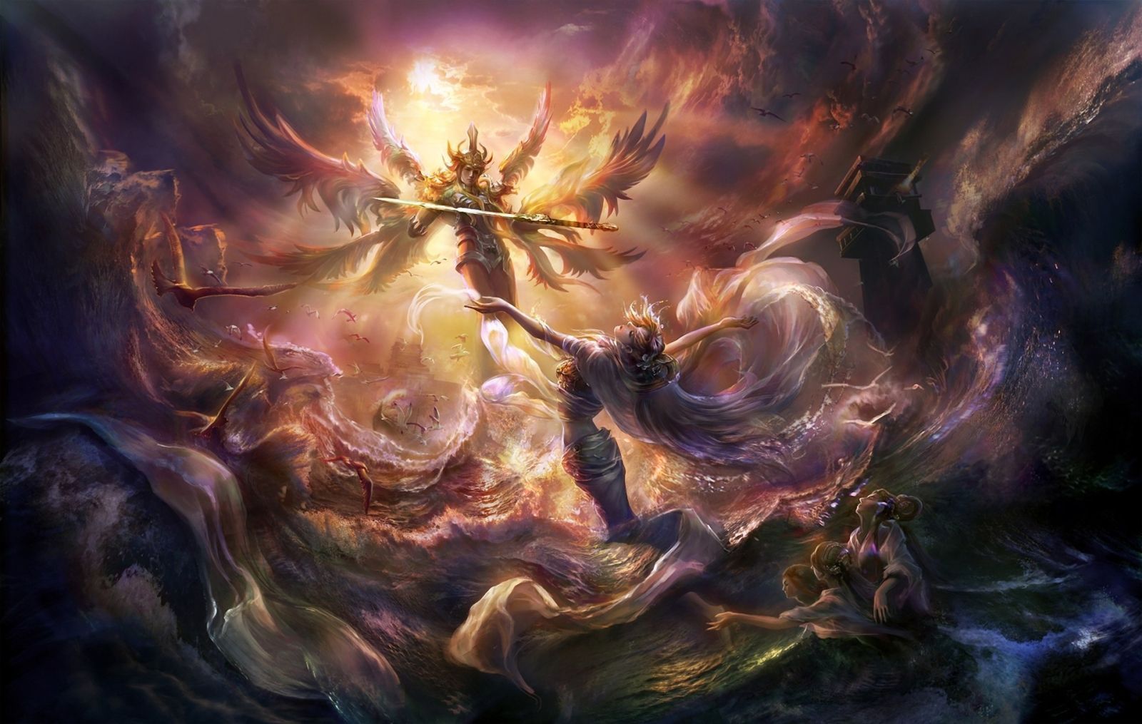 1600x1015 The Draconian Pantheon Organization in Corexus