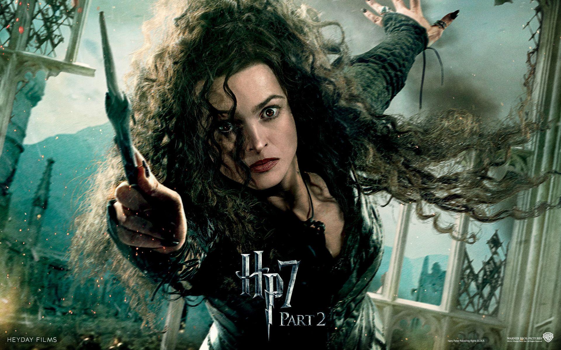 1920x1200 Deathly Hallows Part II Official Wallpaper Lestrange