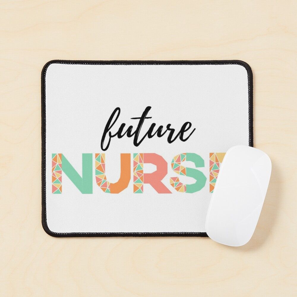 1000x1000 future Nurse (black text)- RN Nurse Poster