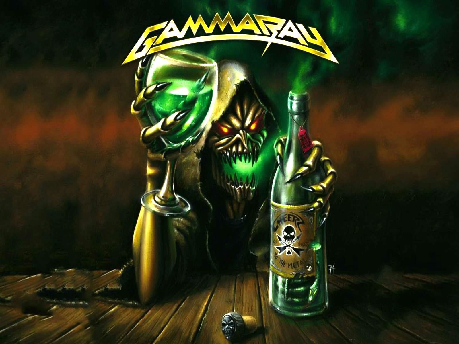 1600x1200 GAMMA RAY power metal heavy album art cover dark g wallpaperx1200