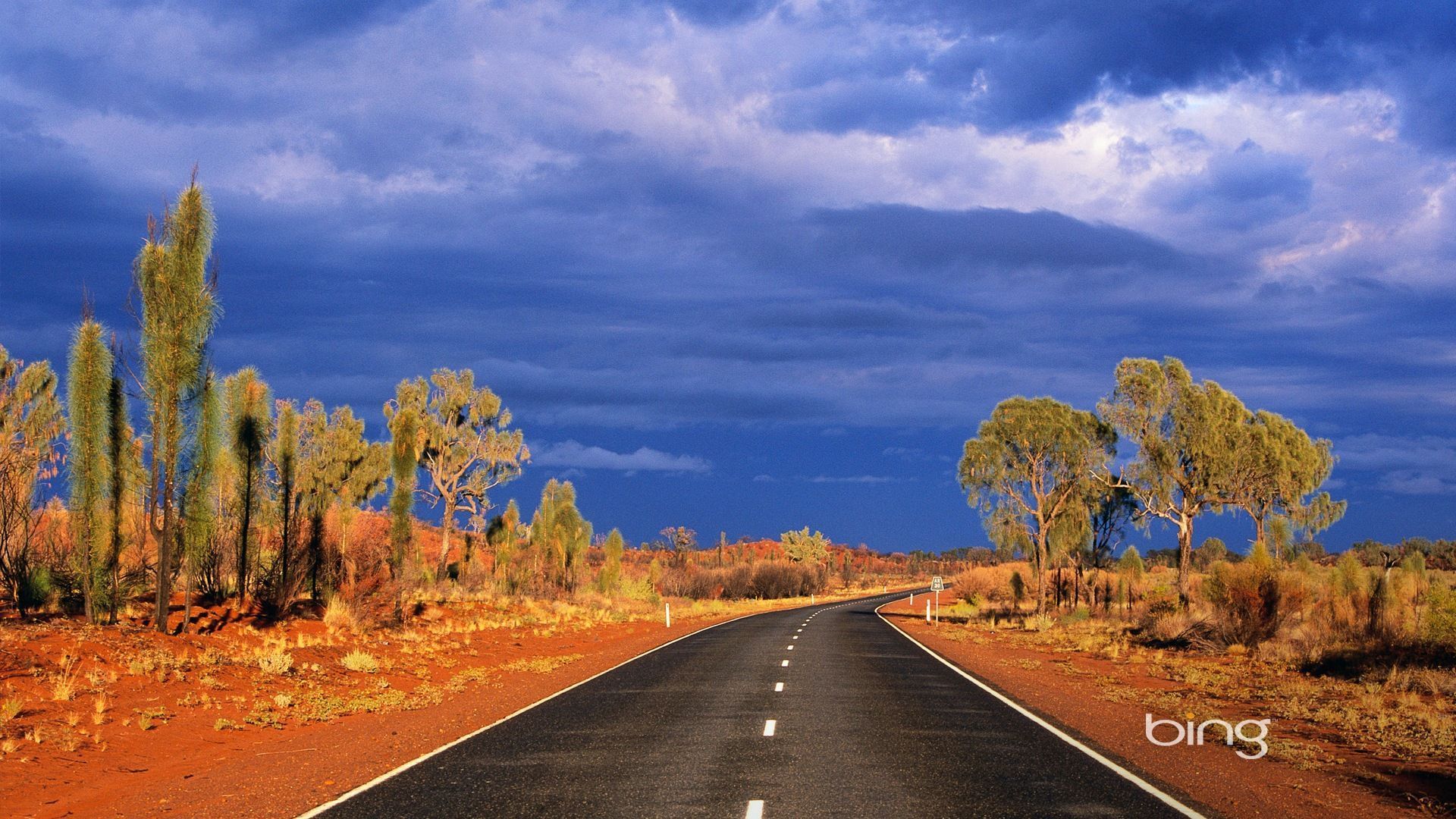 1920x1080 Bing Australia theme HD wallpaper, animals, nature, buildings. Australia wallpaper, Beautiful roads, Landscape wallpaper