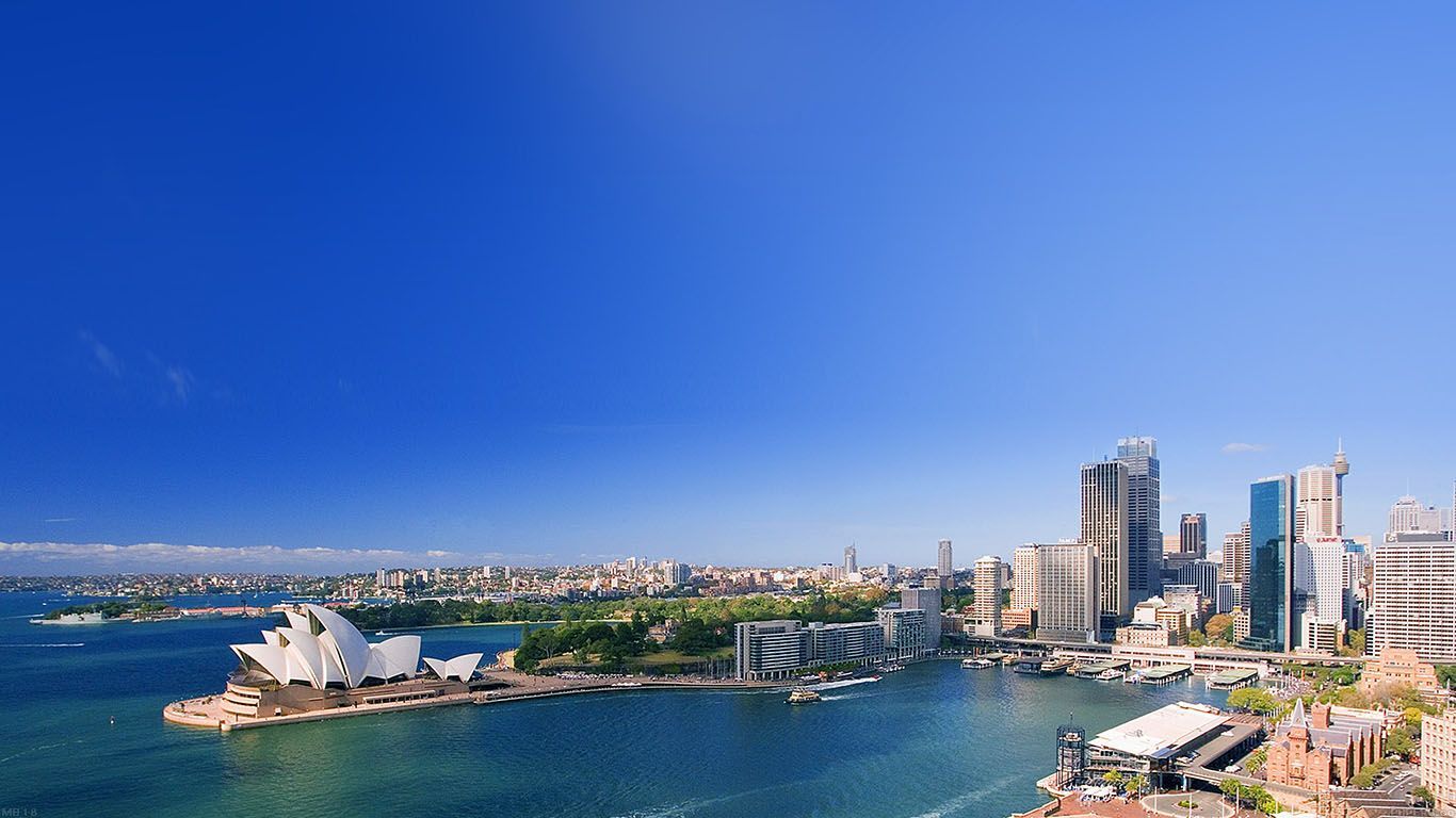1366x768 wallpaper for desktop, laptop. wallpaper australia landscape city