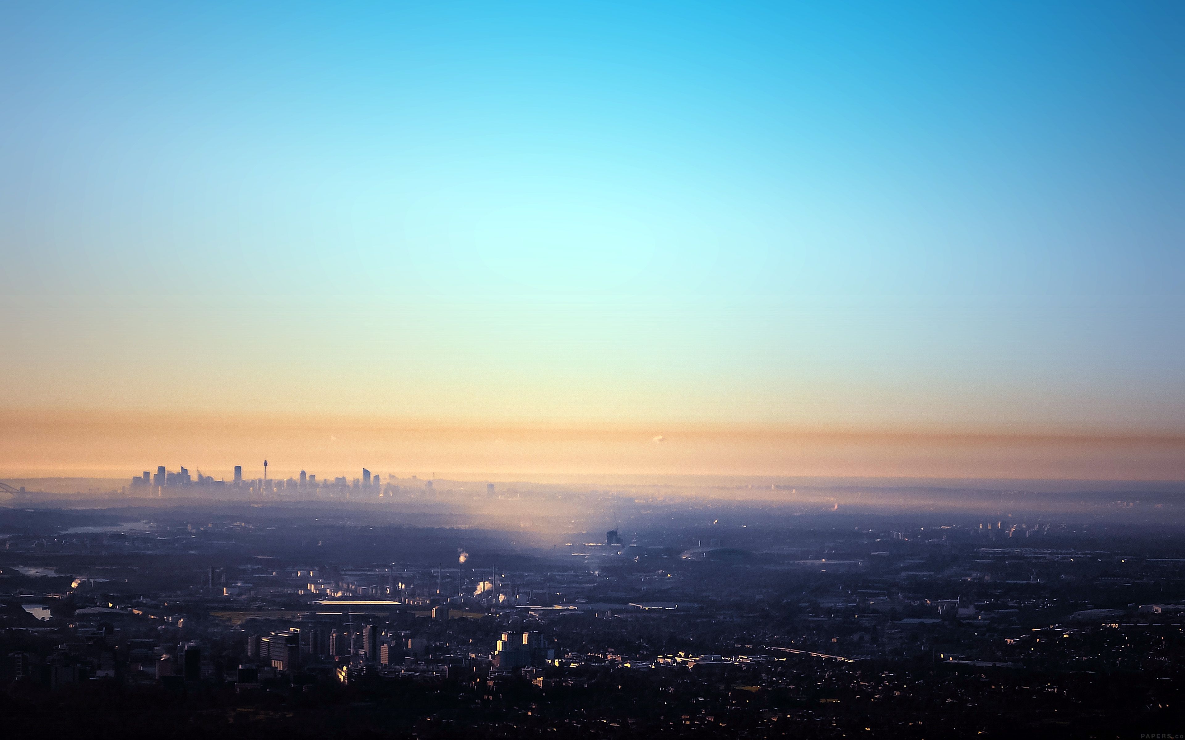 3840x2400 wallpaper for desktop, laptop. australia capital city blue view sky nature
