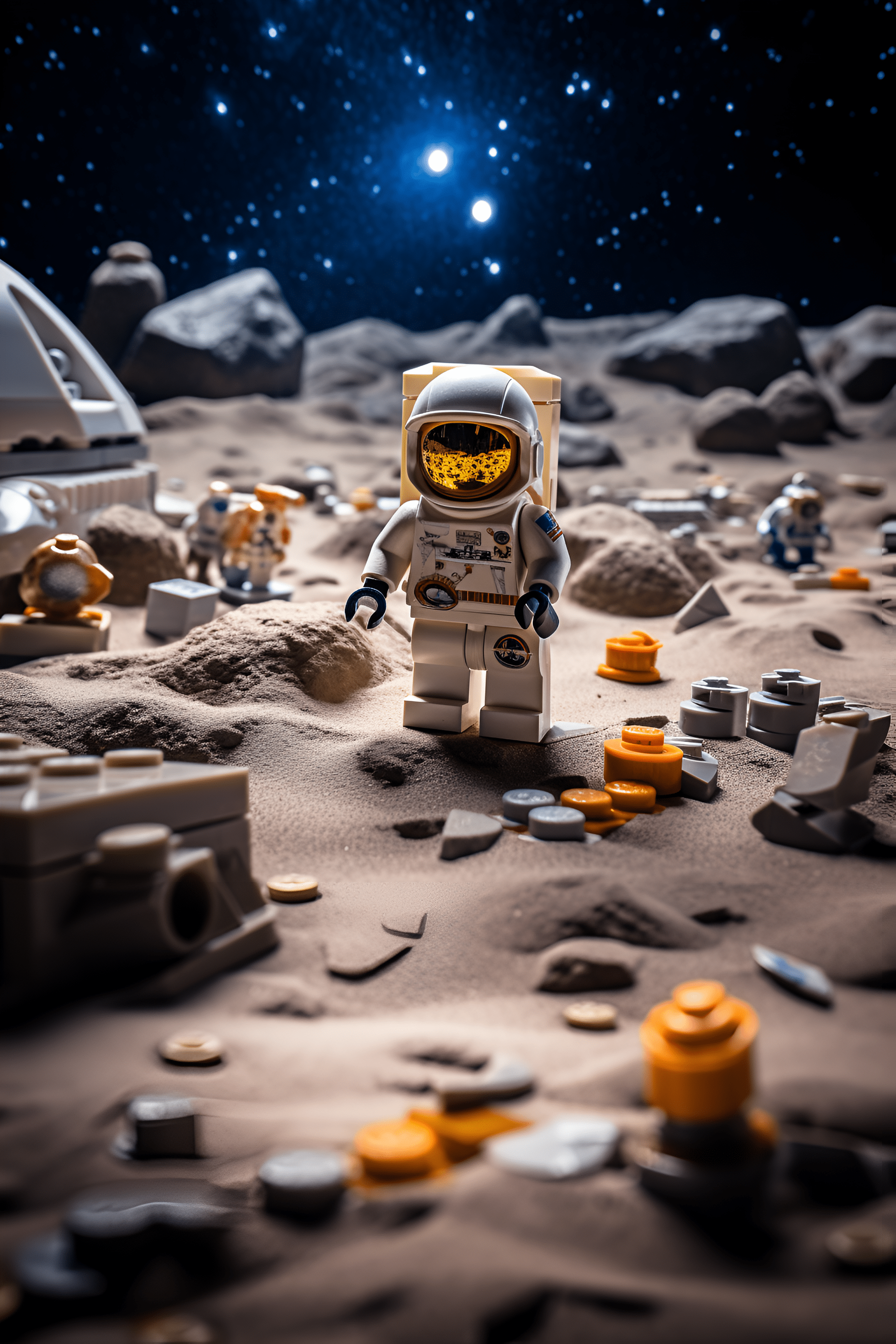 2048x3072 Lego Astronaut. Lego wallpaper, Lego custom minifigures, Lego photography