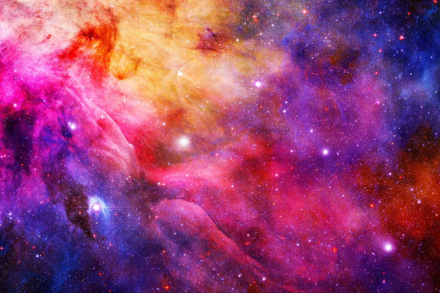 1500x1000 Download Mesmerizing Colorful Space Scene Wallpaper