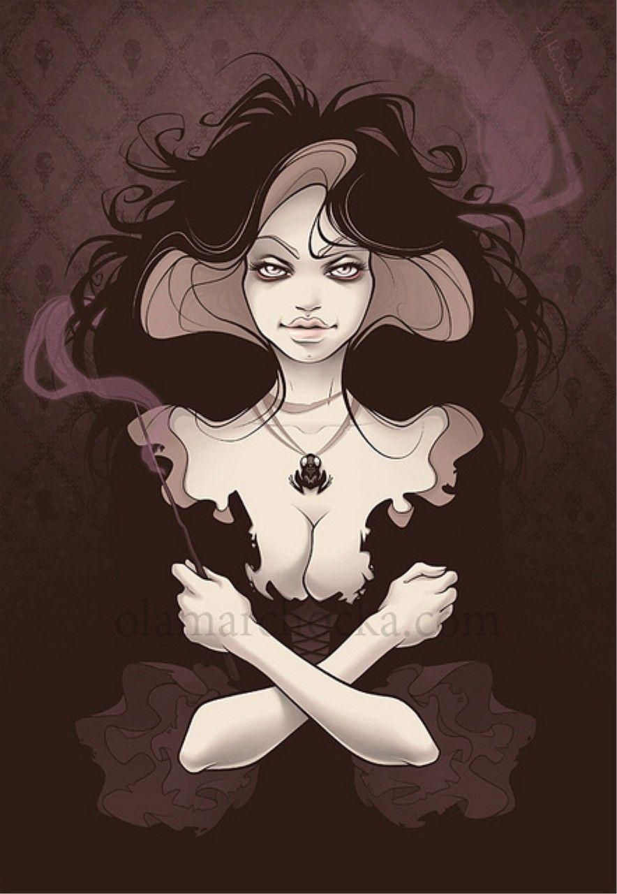 884x1280 Bellatrix Lestrange Potter Anime Image Board