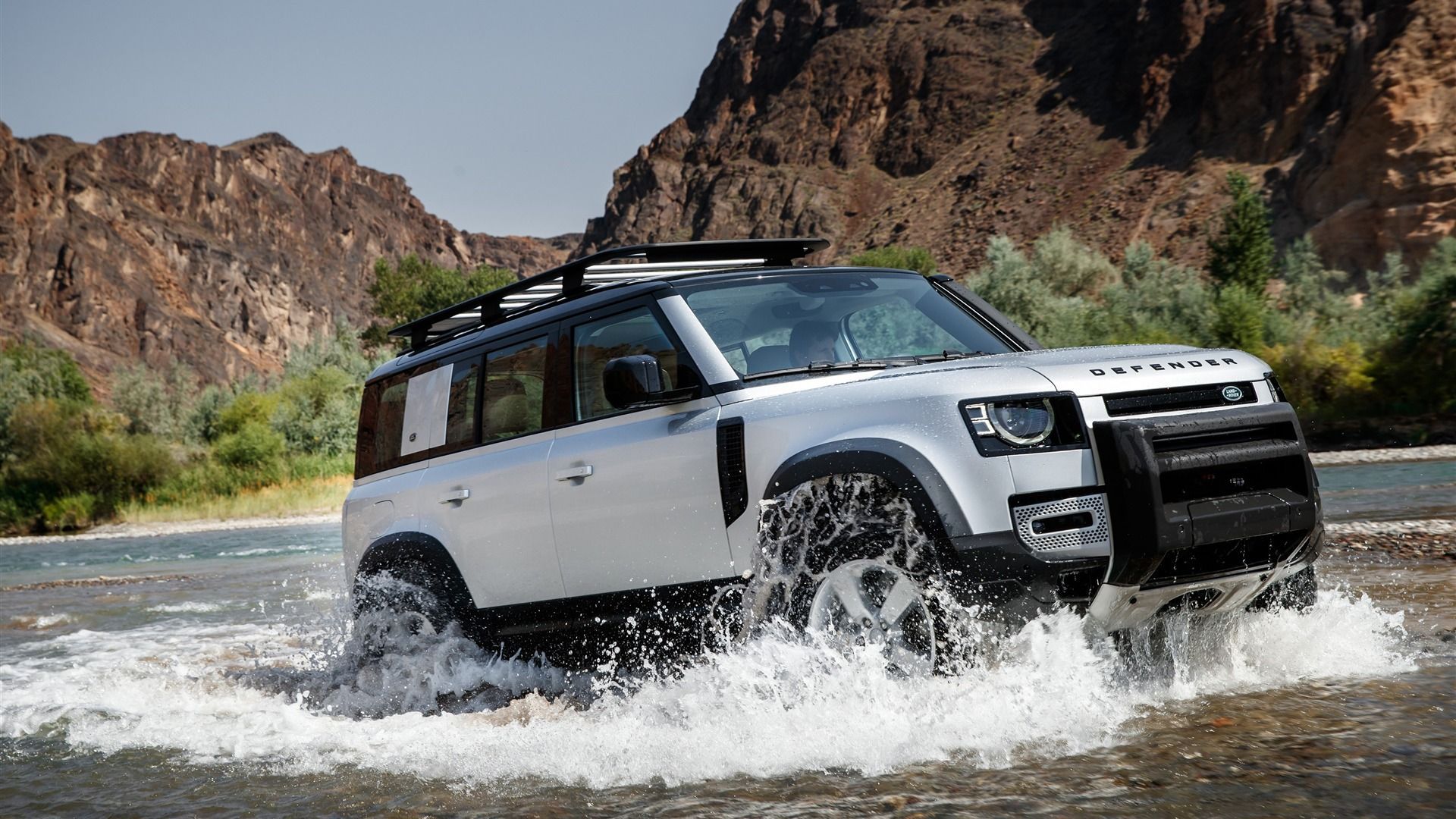 1920x1080 Land Rover Defender Cars 2019 HD Poster