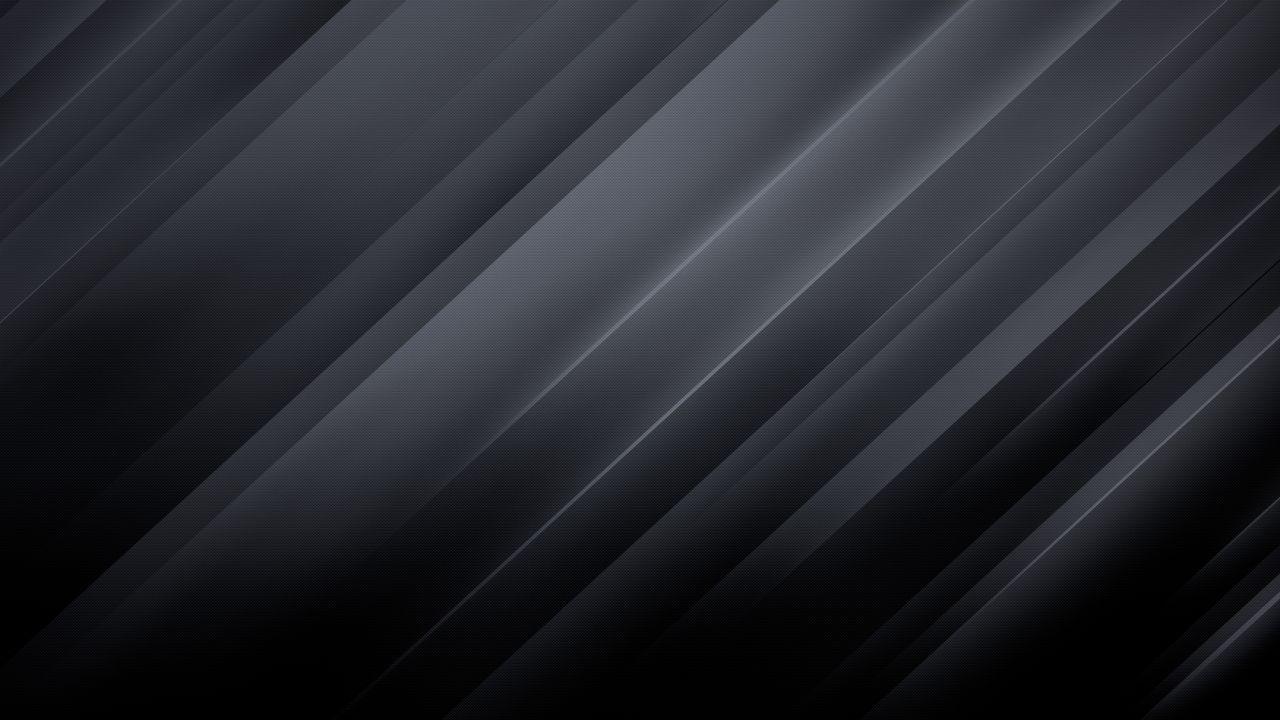 1280x720 Wallpaper Black, Dark, Minimal, Texture, 4K, Abstract