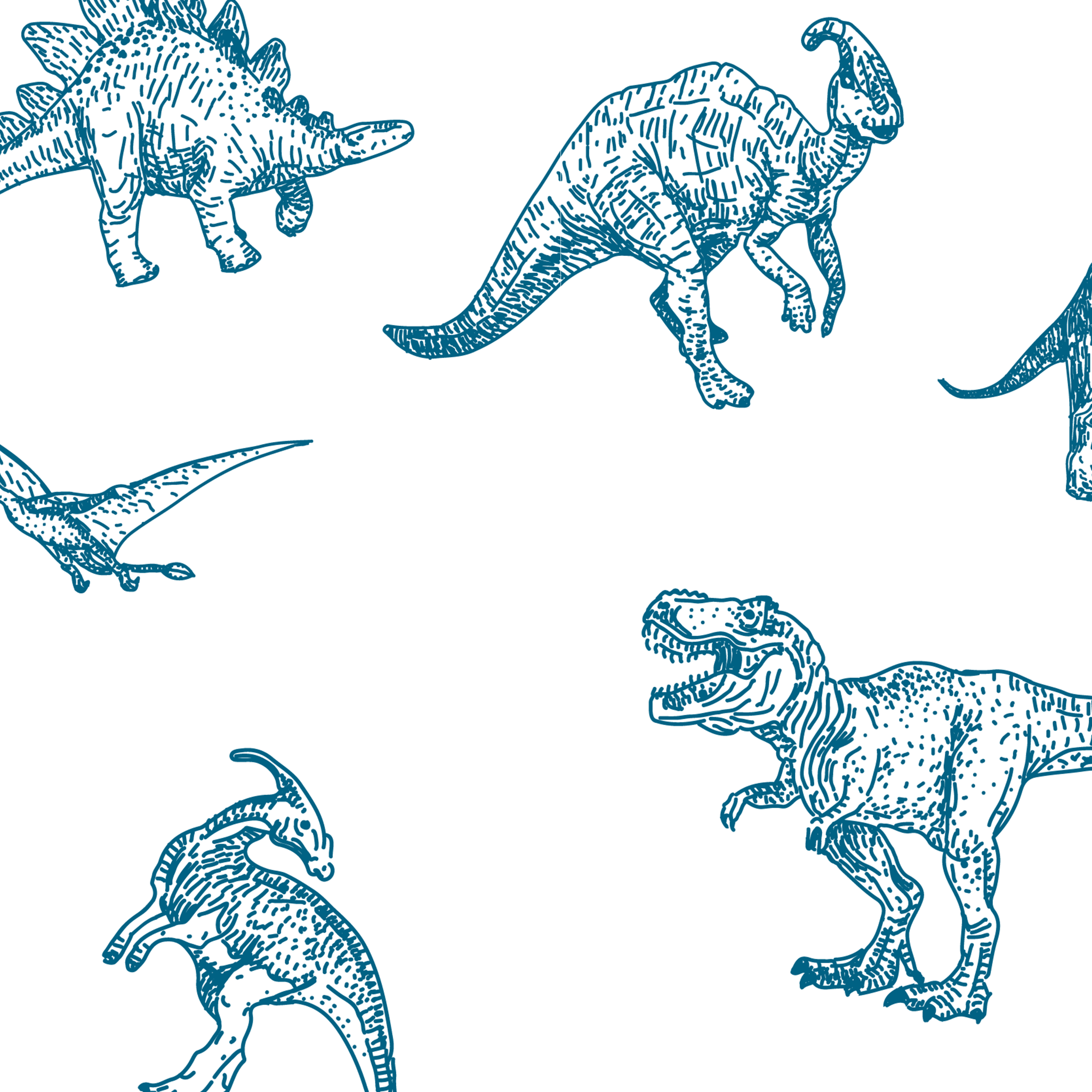 2048x2048 The Dinosaur Wallpaper
