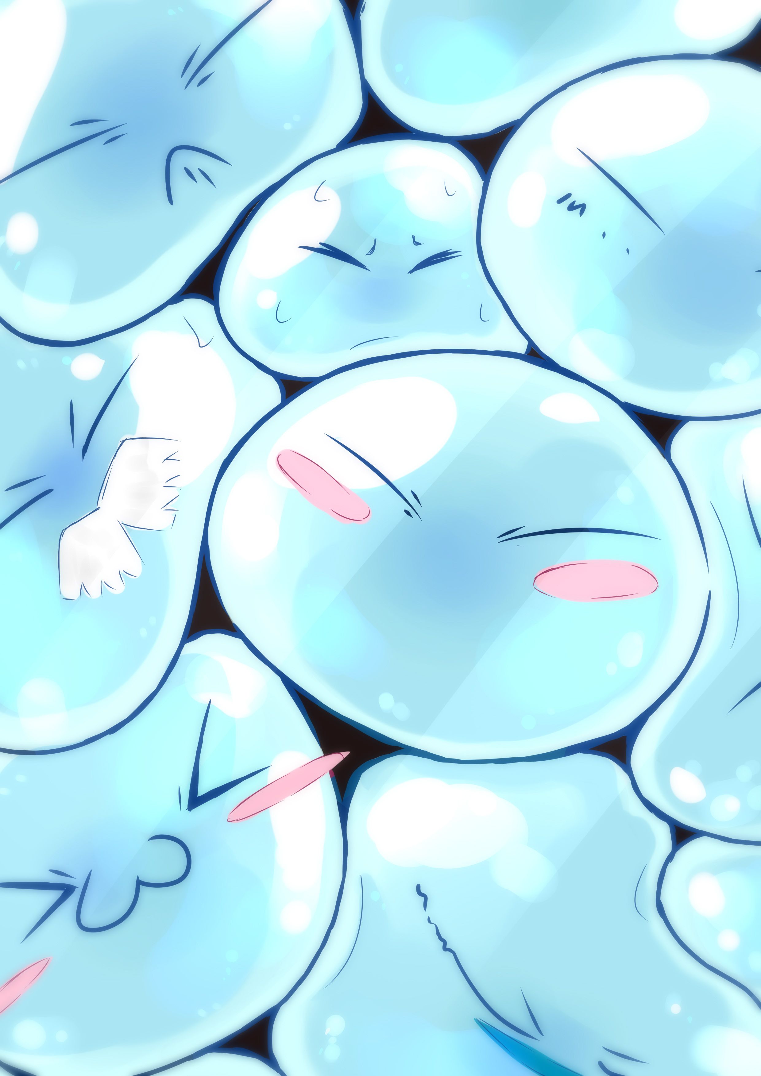 2480x3508 Rimuru Tempest (Slime) Mobile Wallpaper by Pixiv Id 13956090 Anime Image Board