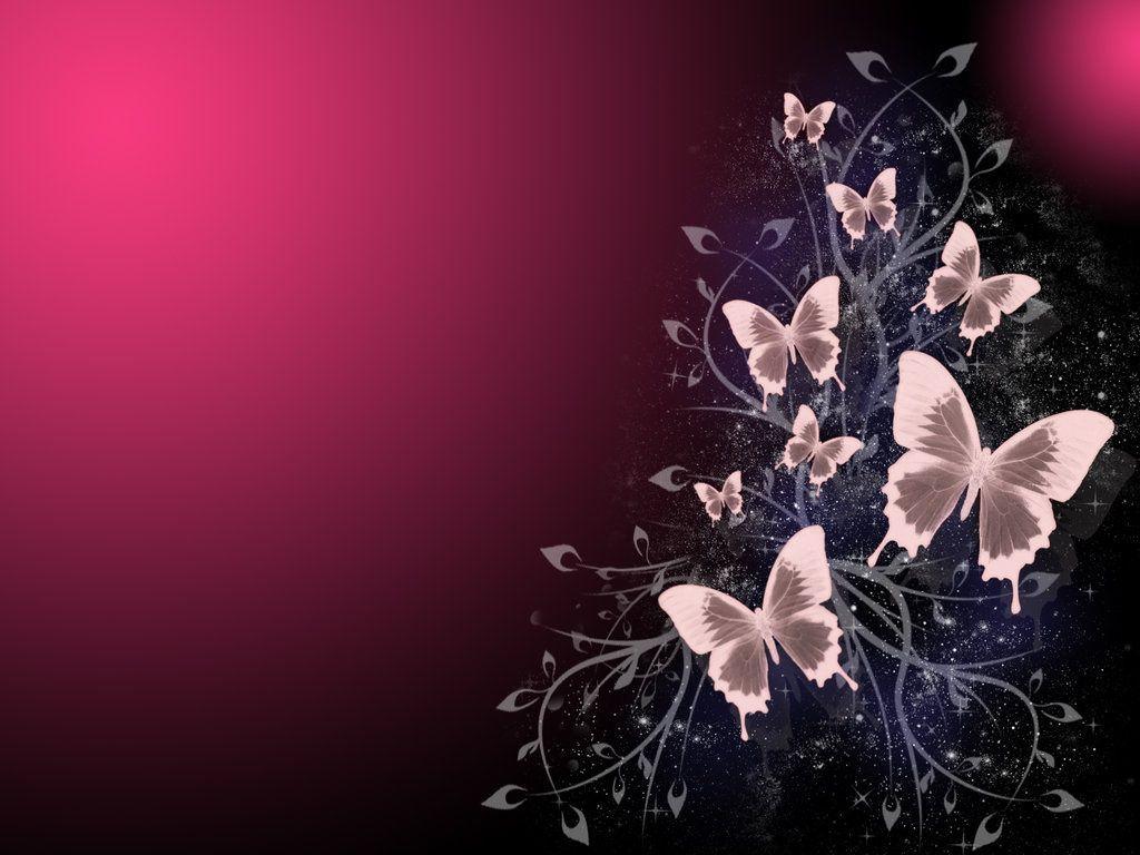 1024x768 Abstract Butterfly Wallpaper
