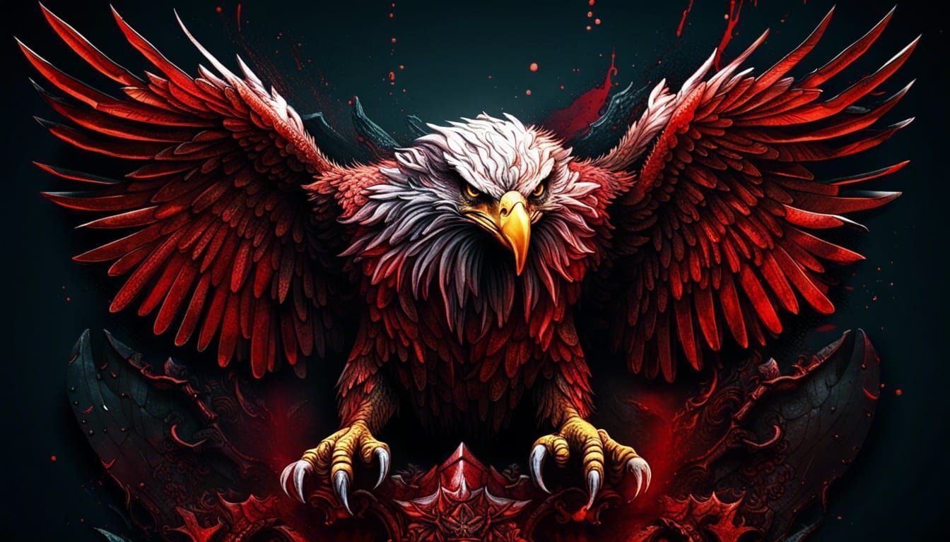 1344x768 Blood Eagle v2 Generated Artwork