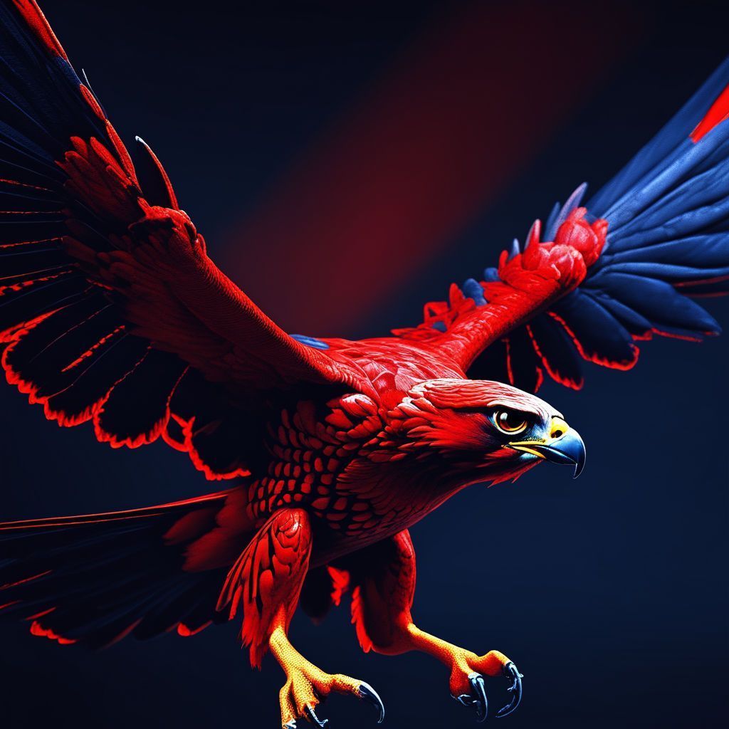 1024x1024 red eagle