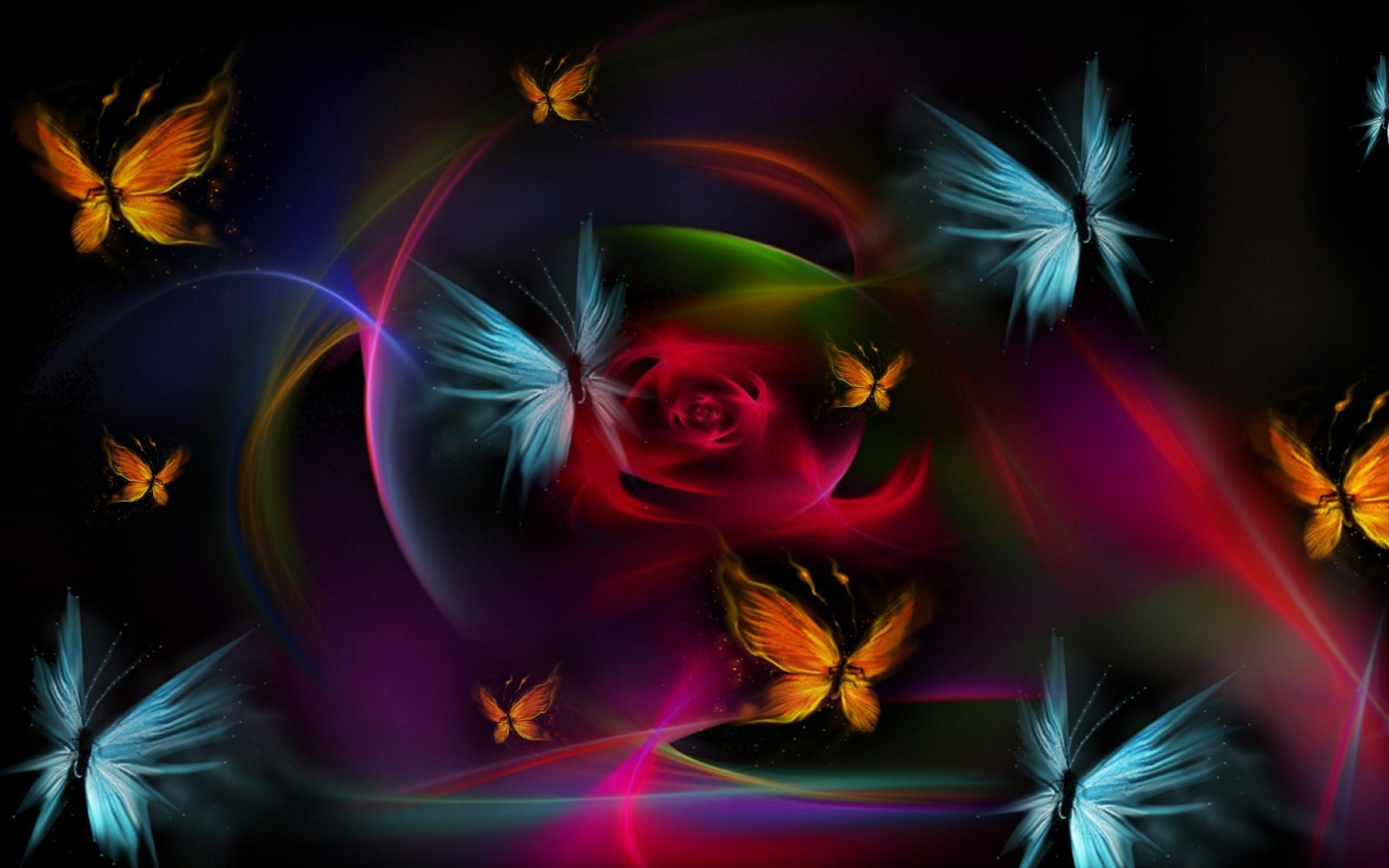 2560x1600 Abstract Butterfly Wallpaper (image in Collection)