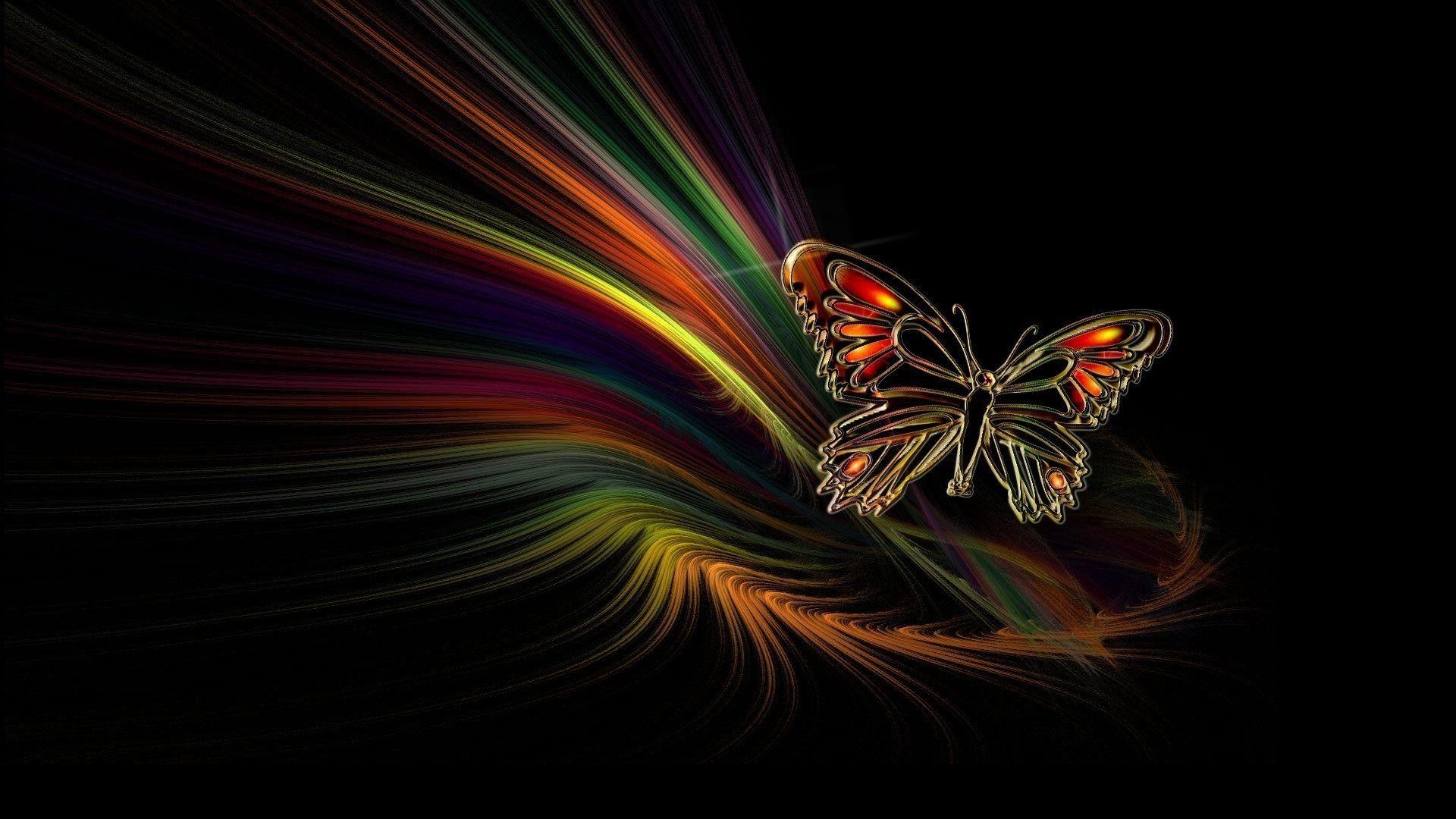 1920x1080 Abstract Butterfly Wallpaper