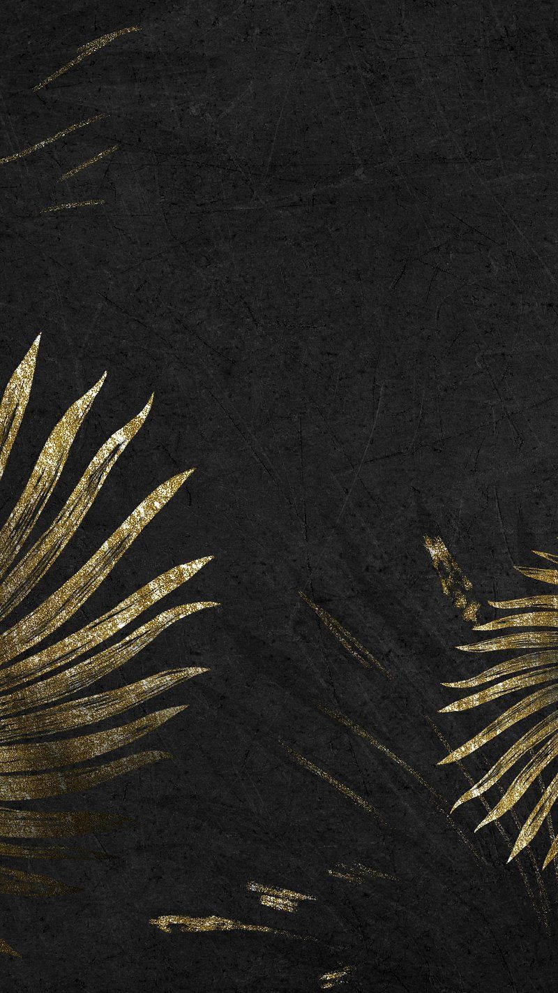 800x1422 Black Gold Background Image Wallpaper