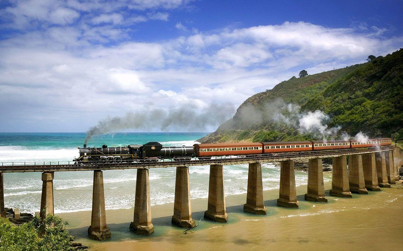 1280x800 The Train Journey Beautiful Scenery HD Wallpaper 4 African