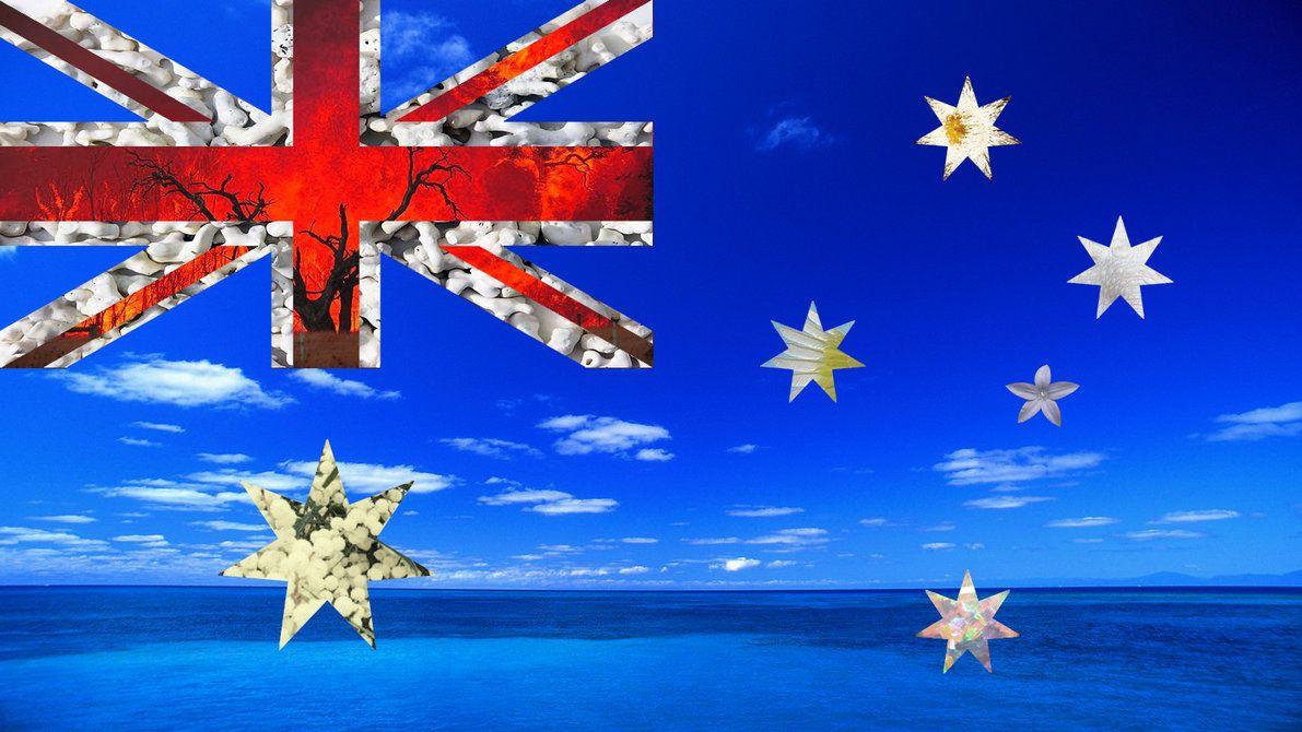 Australia Flag Wallpapers Top Free Australia Flag Backgrounds
