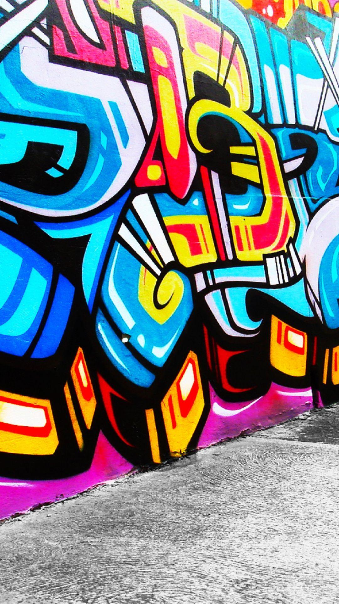 1080x1920 Graffiti iPhone Background - Wall Photo Edit Background