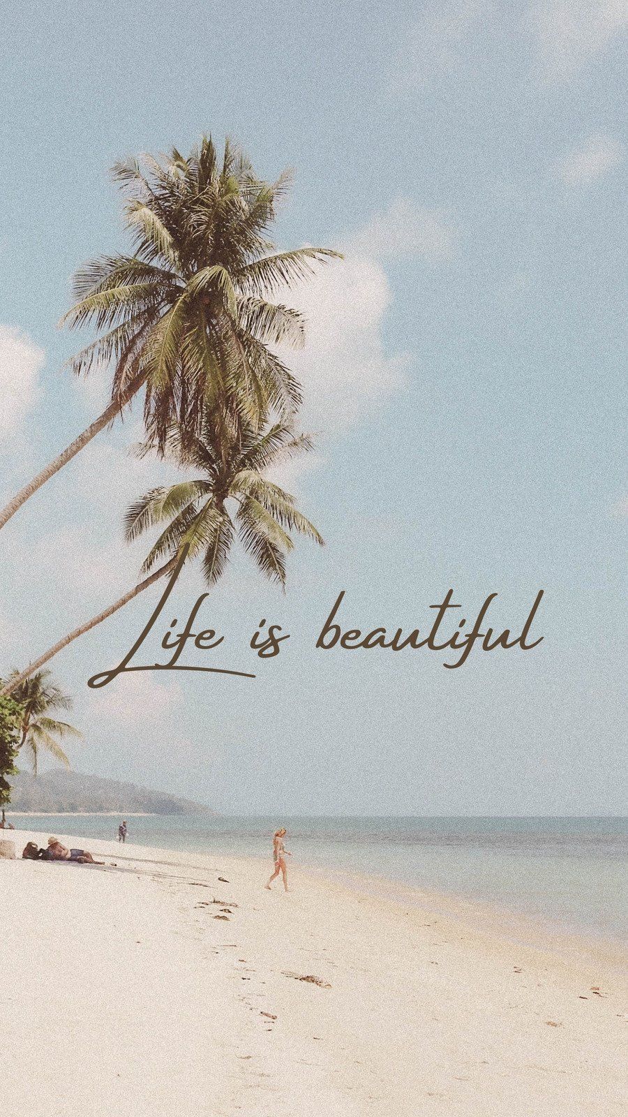 900x1600 Free and customizable beach background templates