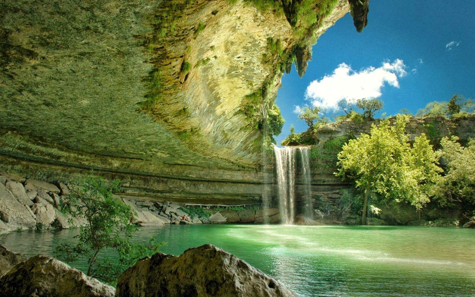 1600x1000 Africa beautiful waterfall wallpaper HD wallpaper HD Wallpaper