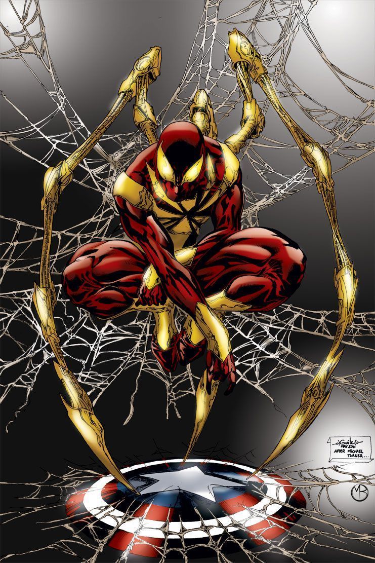 741x1111 Iron Spider Suit Wallpaper, [alt_image]. Iron spider, Iron spider suit, Marvel spiderman