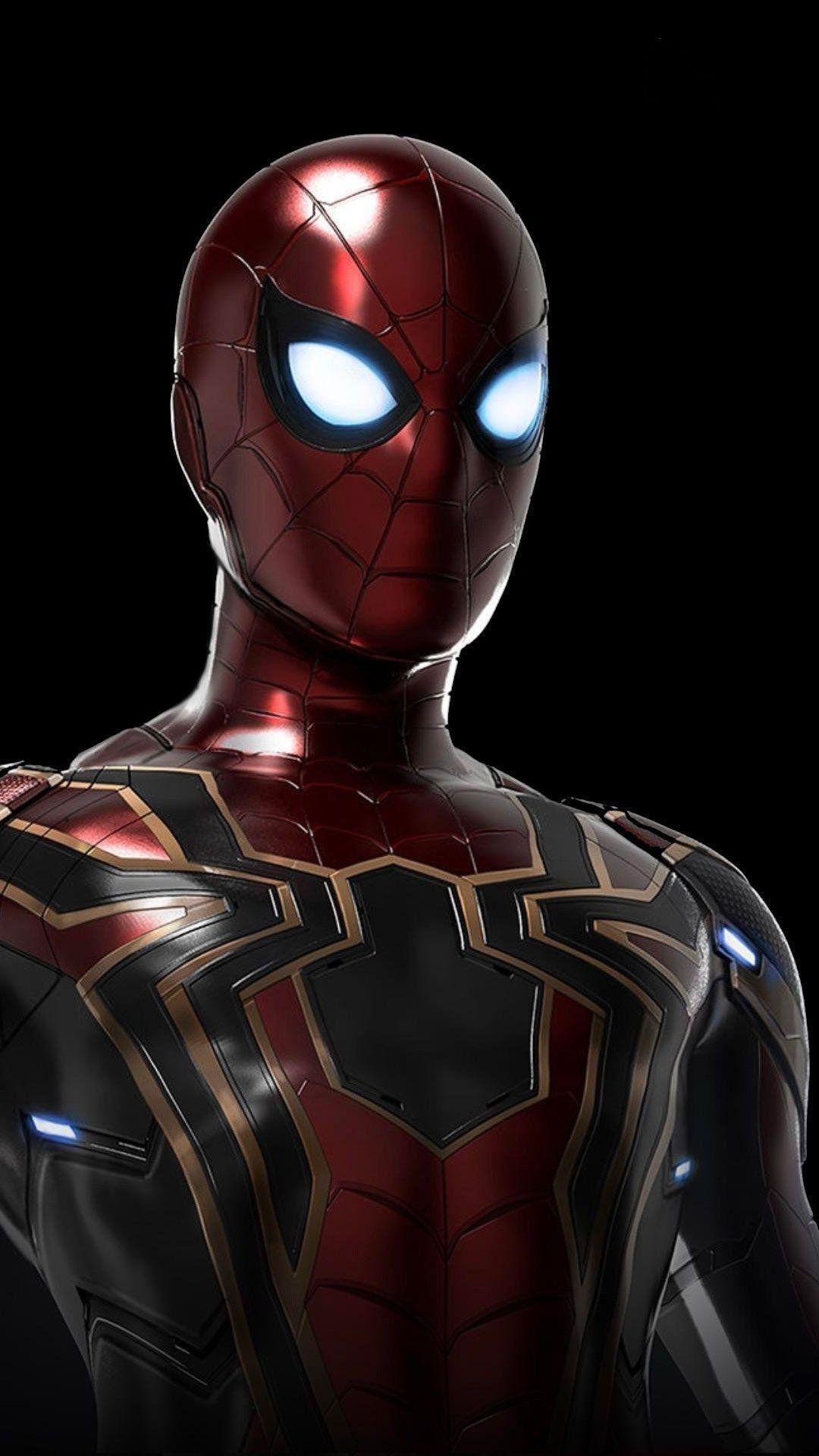 1080x1920 Spider man iron suit Wallpaper Download