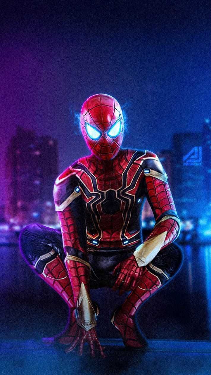 711x1264 Spider Armor Wallpaper