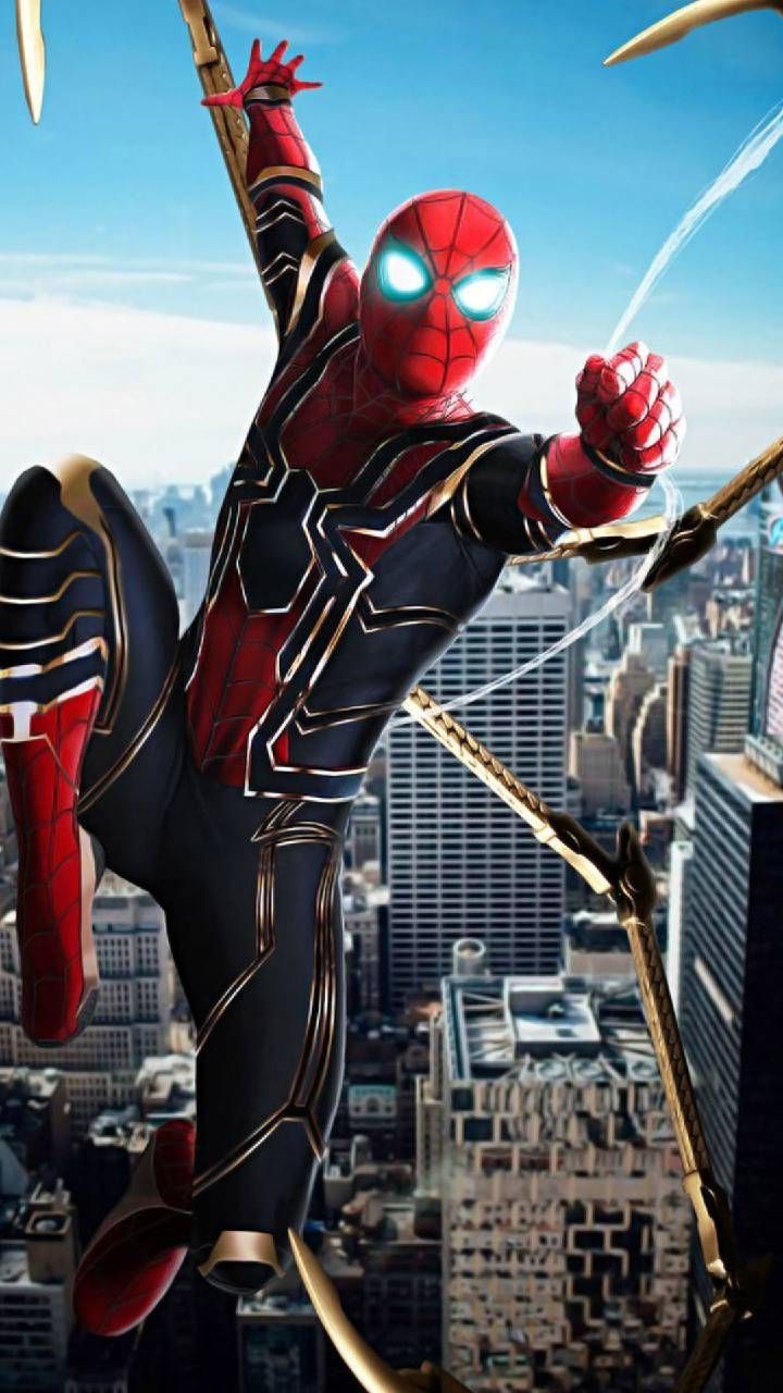 720x1280 Iron spiderman suit Wallpaper Download