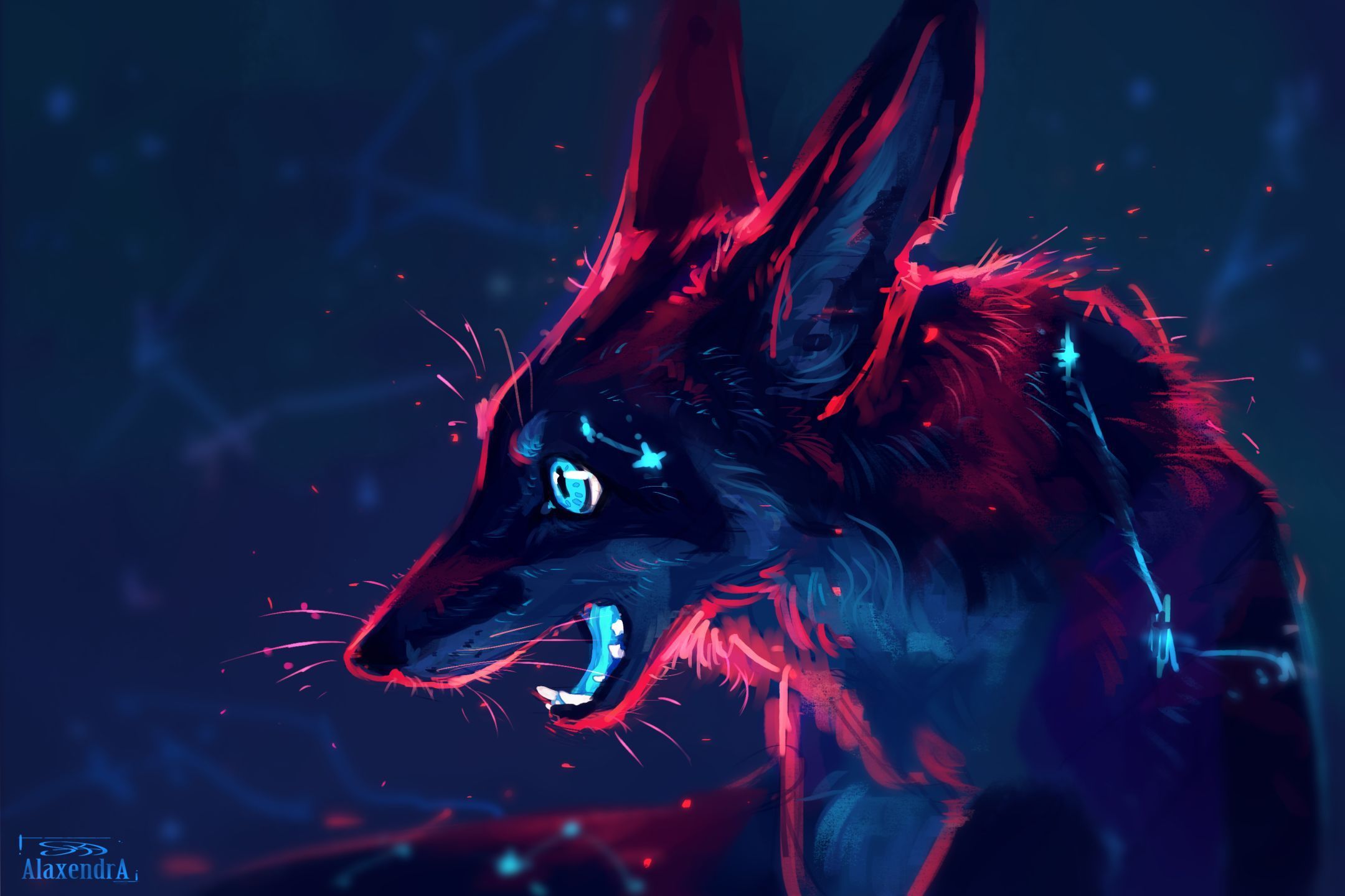 2160x1440 Mobile wallpaper: Fantasy, Fox, Fantasy Animals, 1162951 download the picture for free