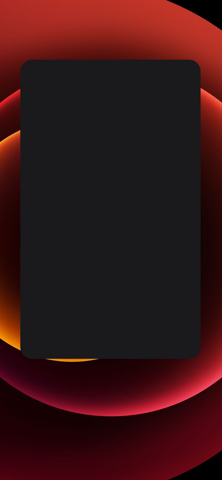 736x1592 iPhone 12 (PRODUCT)RED. HomeScreen DUAL (Darkest). Homescreen, Dark wallpaper, Instagram frame template
