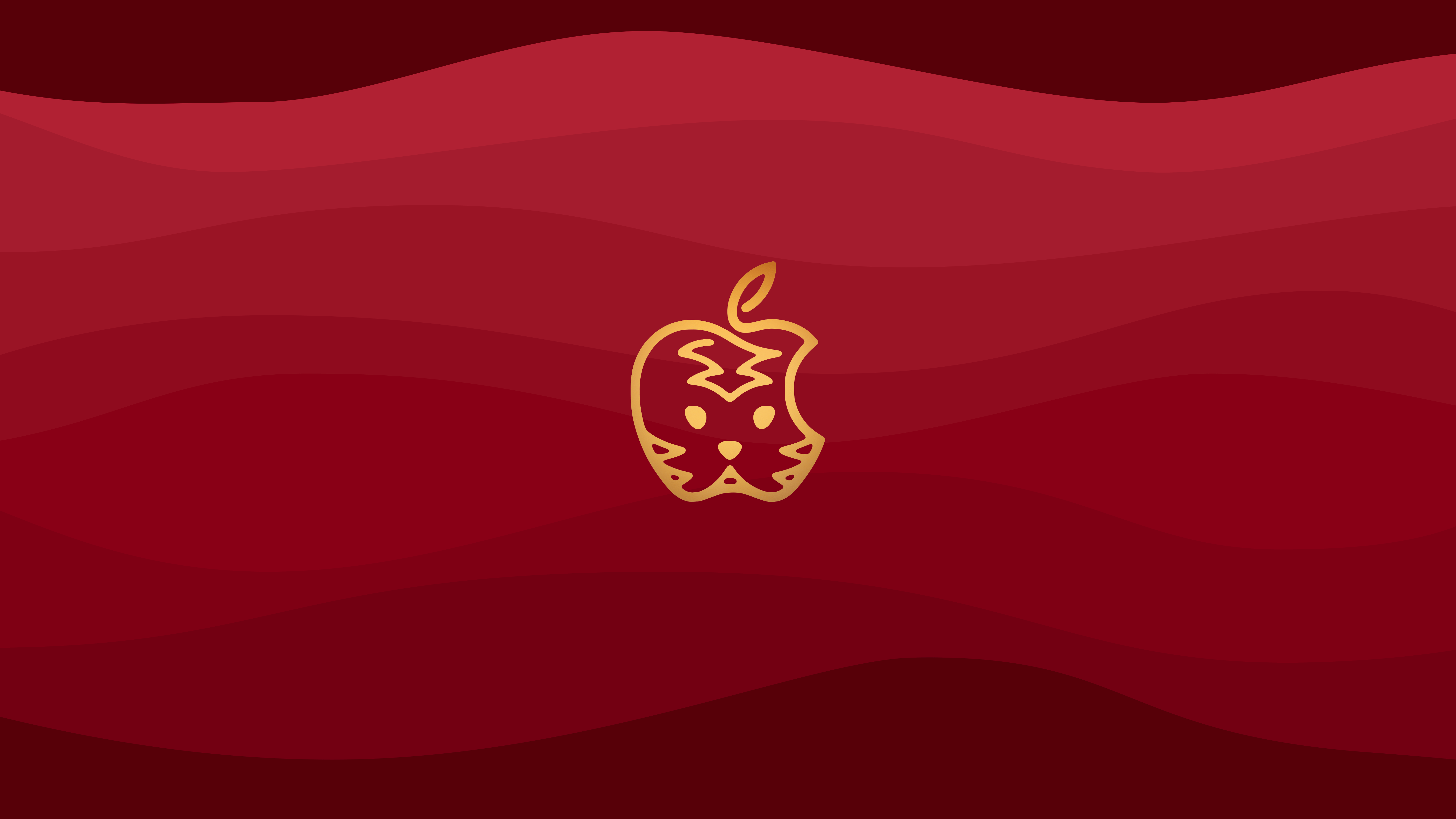 6016x3384 Year of the Tiger Apple Wallpaper