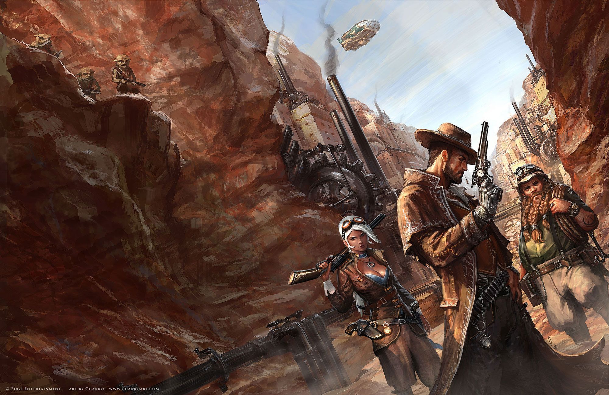 2000x1299 Sci Fi Steampunk HD Wallpaper
