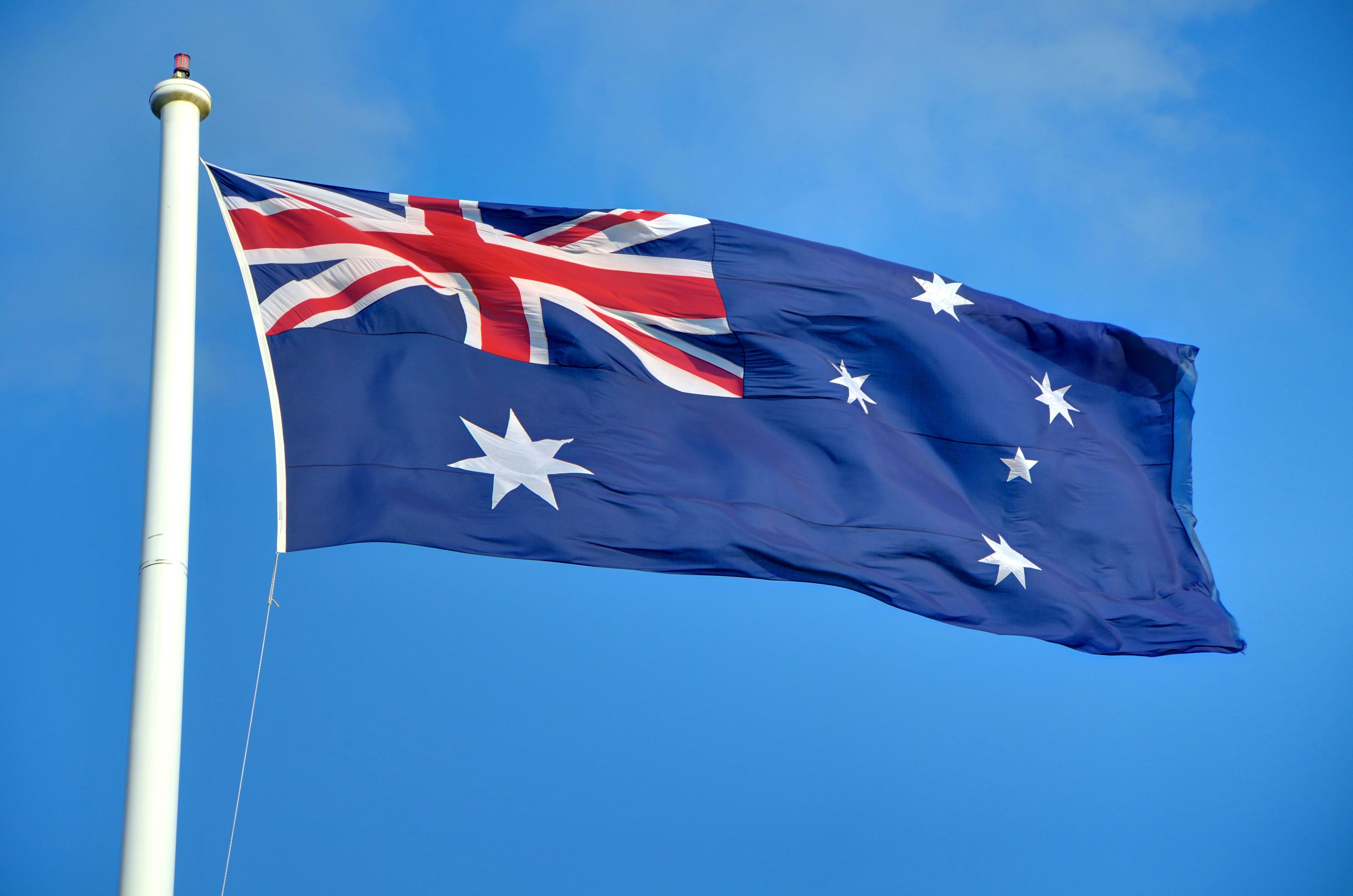 What Is The Australian Flag With Red Background At Susancmolinao Blog