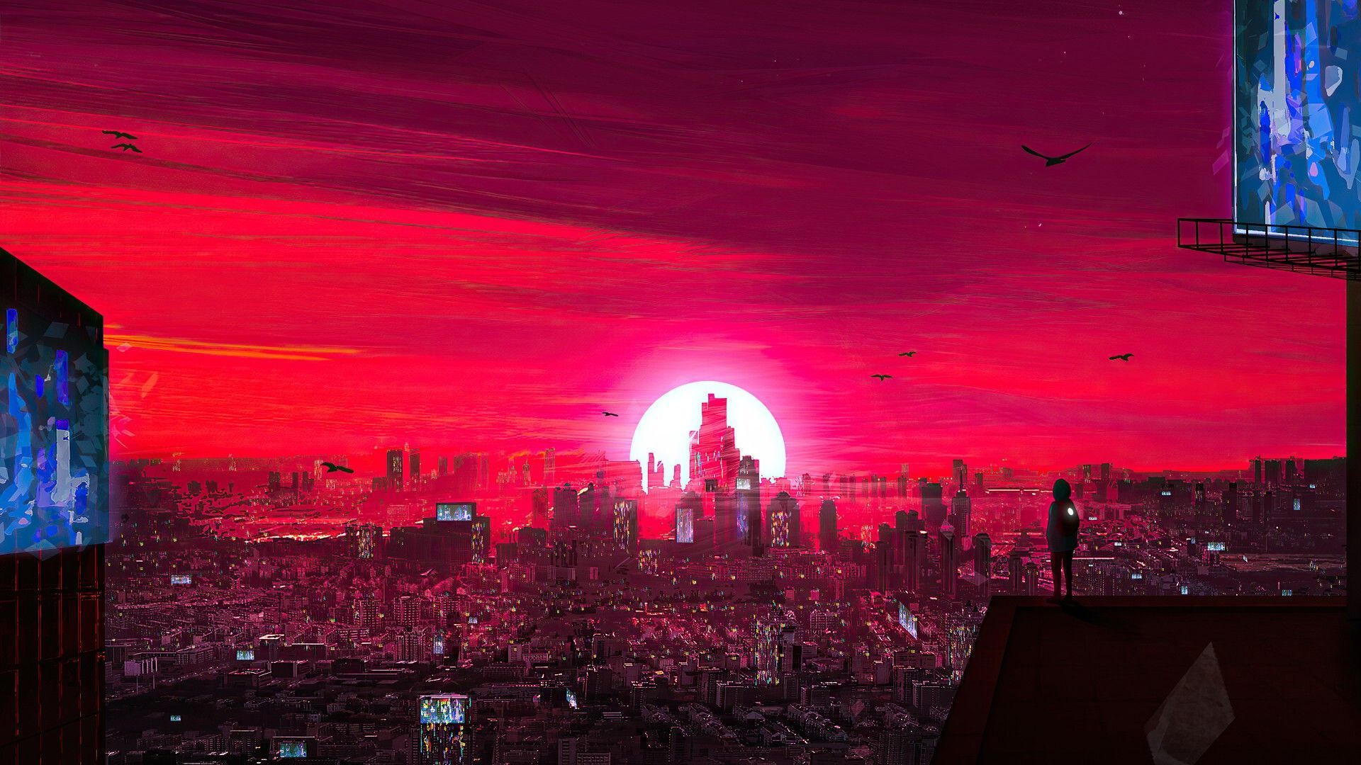 1920x1080 Download Cyberpunk wallpaper for mobile phone, free Cyberpunk HD picture