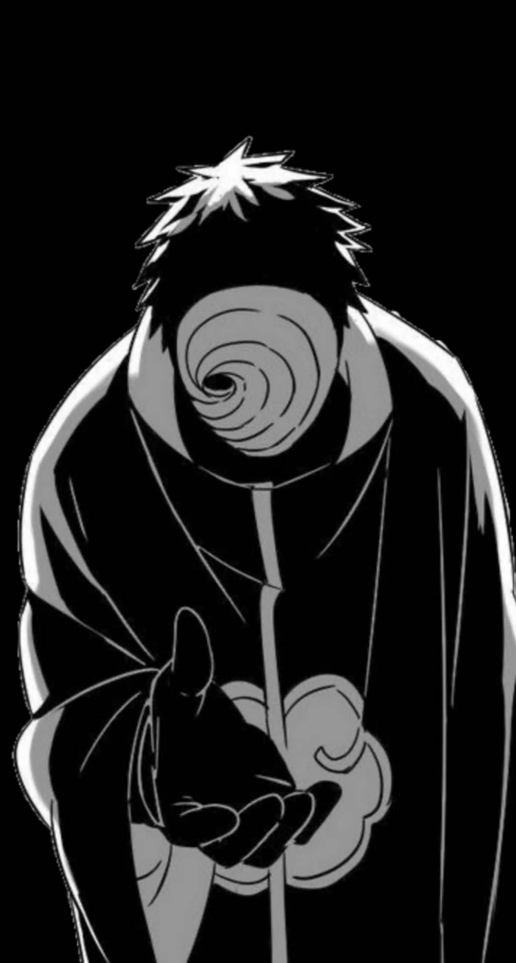 1029x1920 Download Tobi Naruto Portrait Black