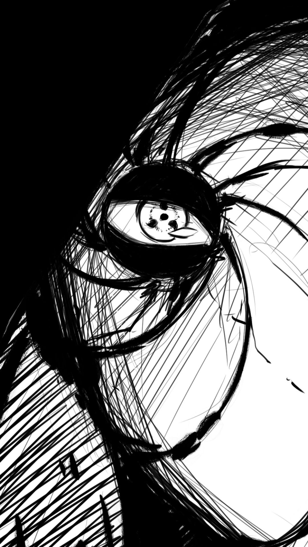 Obito Black and White Wallpapers Top Free Obito Black and White