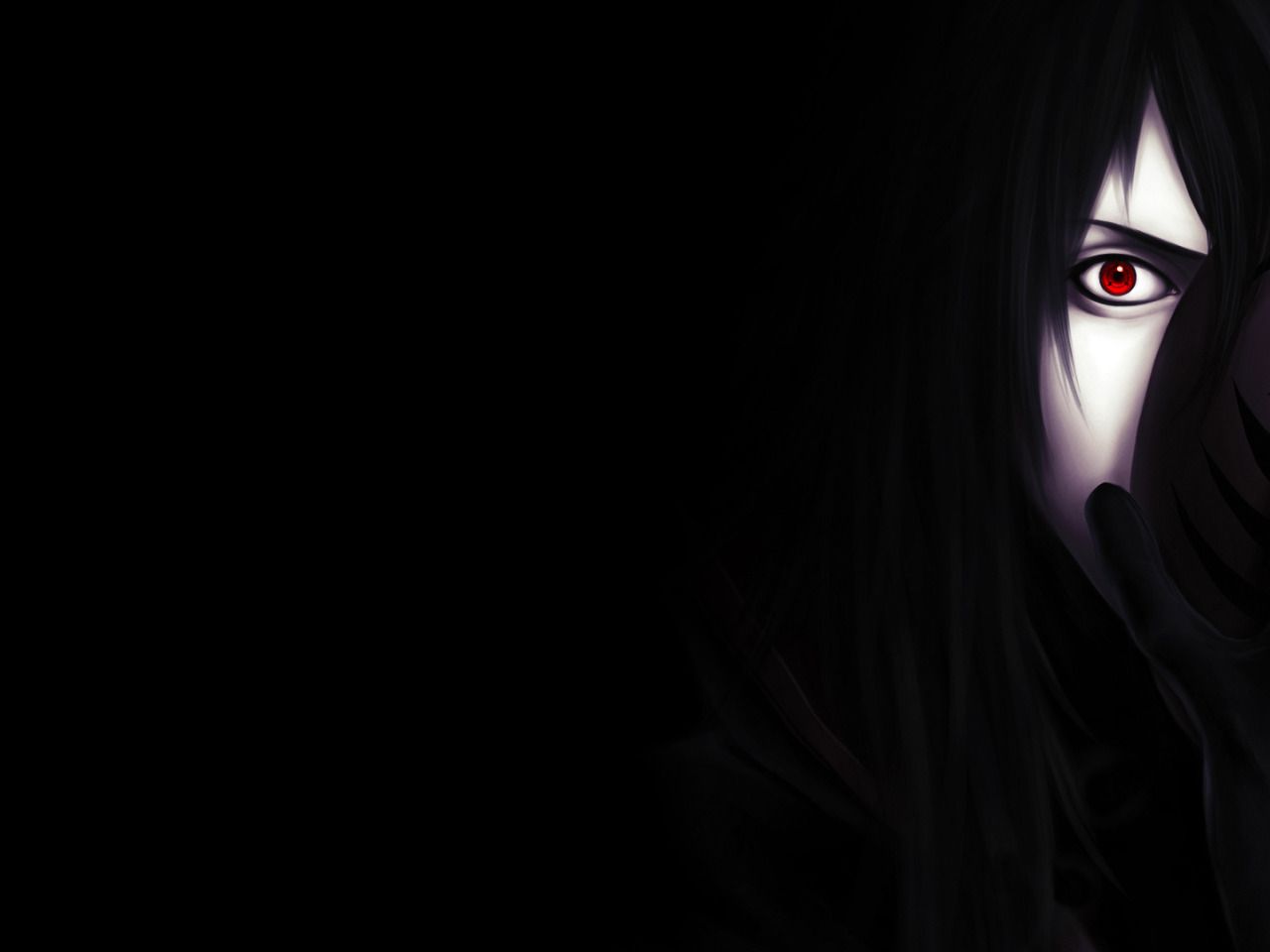 1280x960 Download wallpaper dark, sharingan, madara, Uchiha, Madara, Uchiha, mask, upholstered, section other in resolution 1280x960
