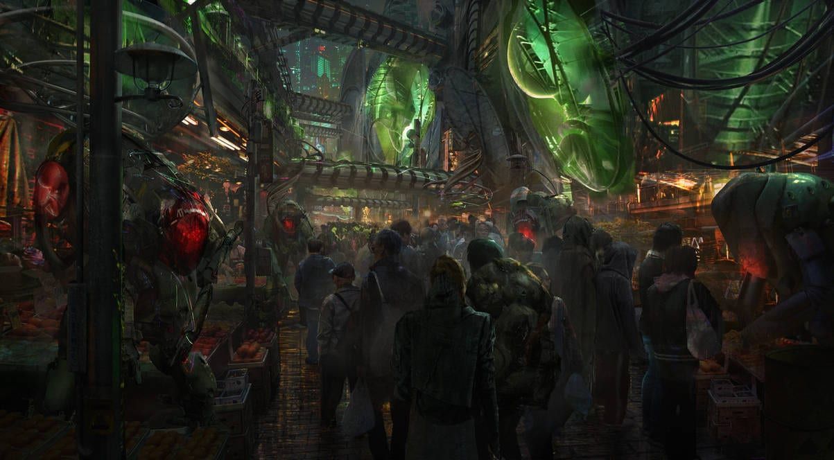 1203x664 Biopunk Wallpaper