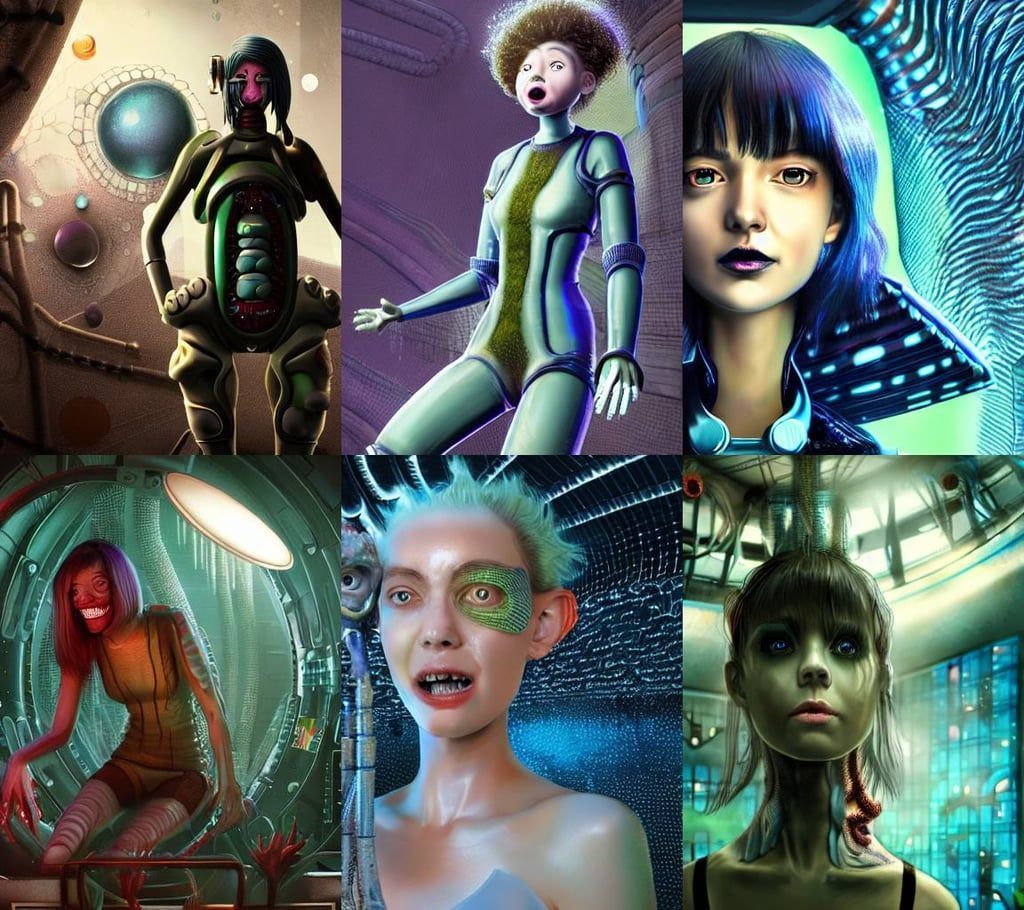 1024x910 full body picture of a biopunk powered suite girl looking at the