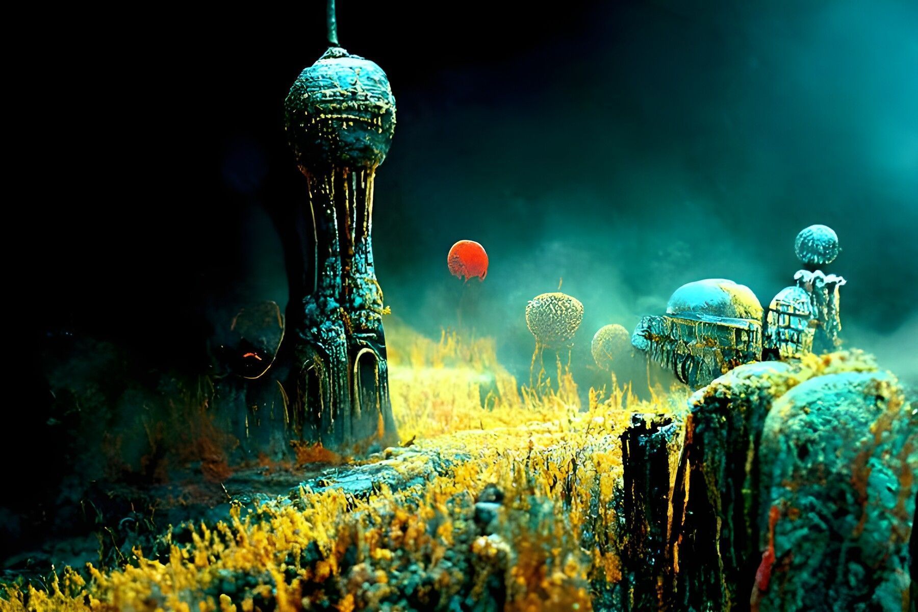 1800x1200 Biopunk World