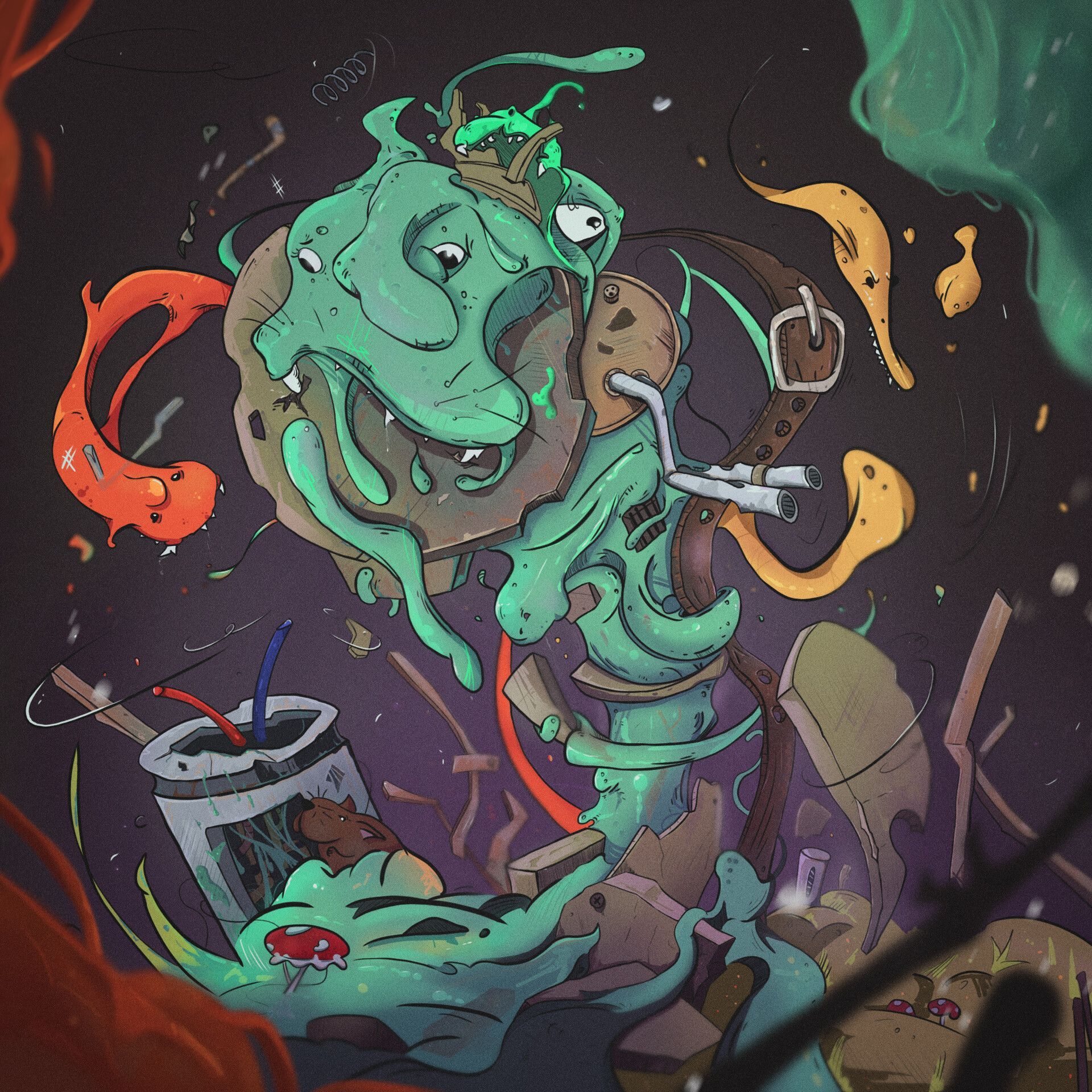 1920x1920 Biopunk: Goo Slime